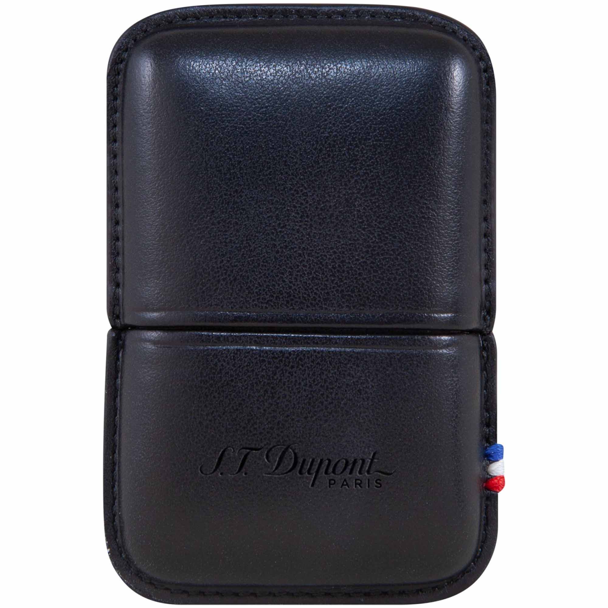 st-dupont-ligne-2-ligher-case-black-183070-01 S.T. Dupont Ligne 2 Lighter Case Black (183070)