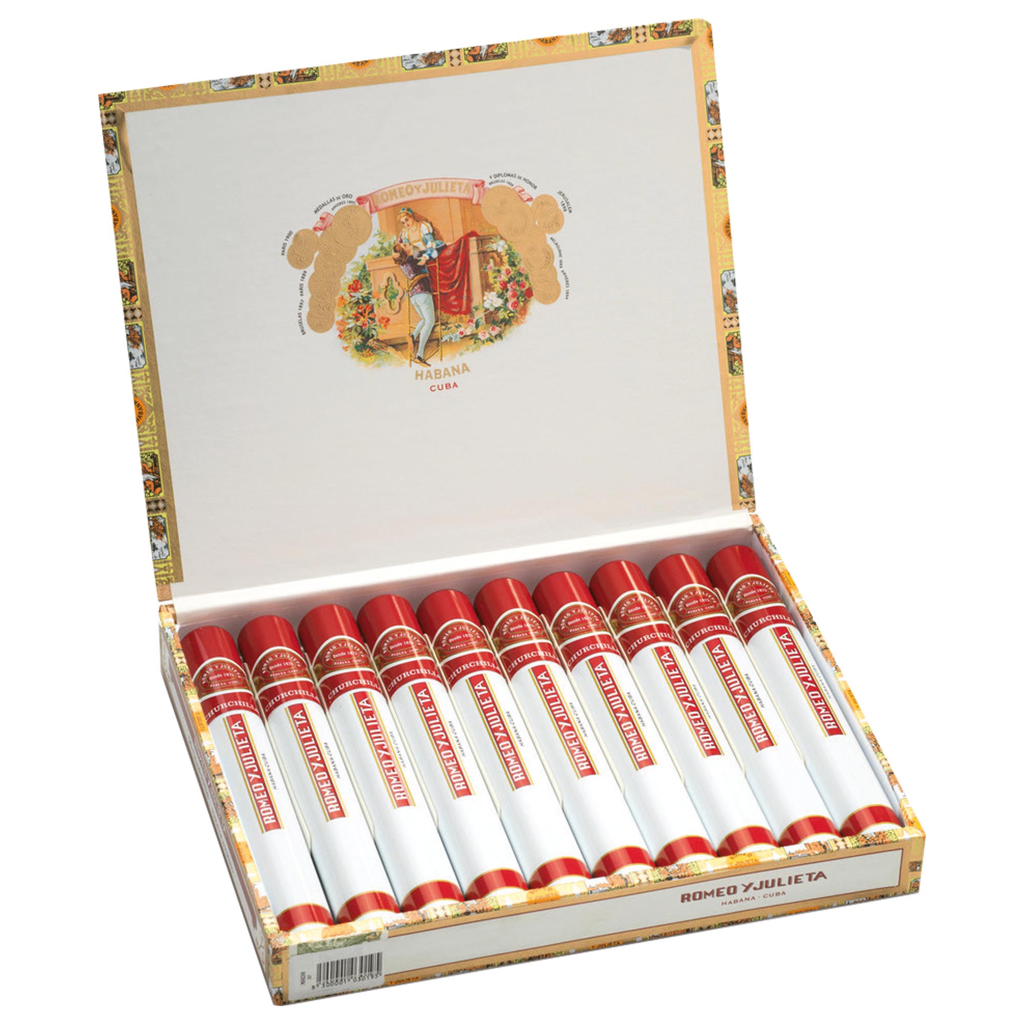 RomeoyJulietaChurchillAluTub_10 Romeo y Julieta Churchills Tubos