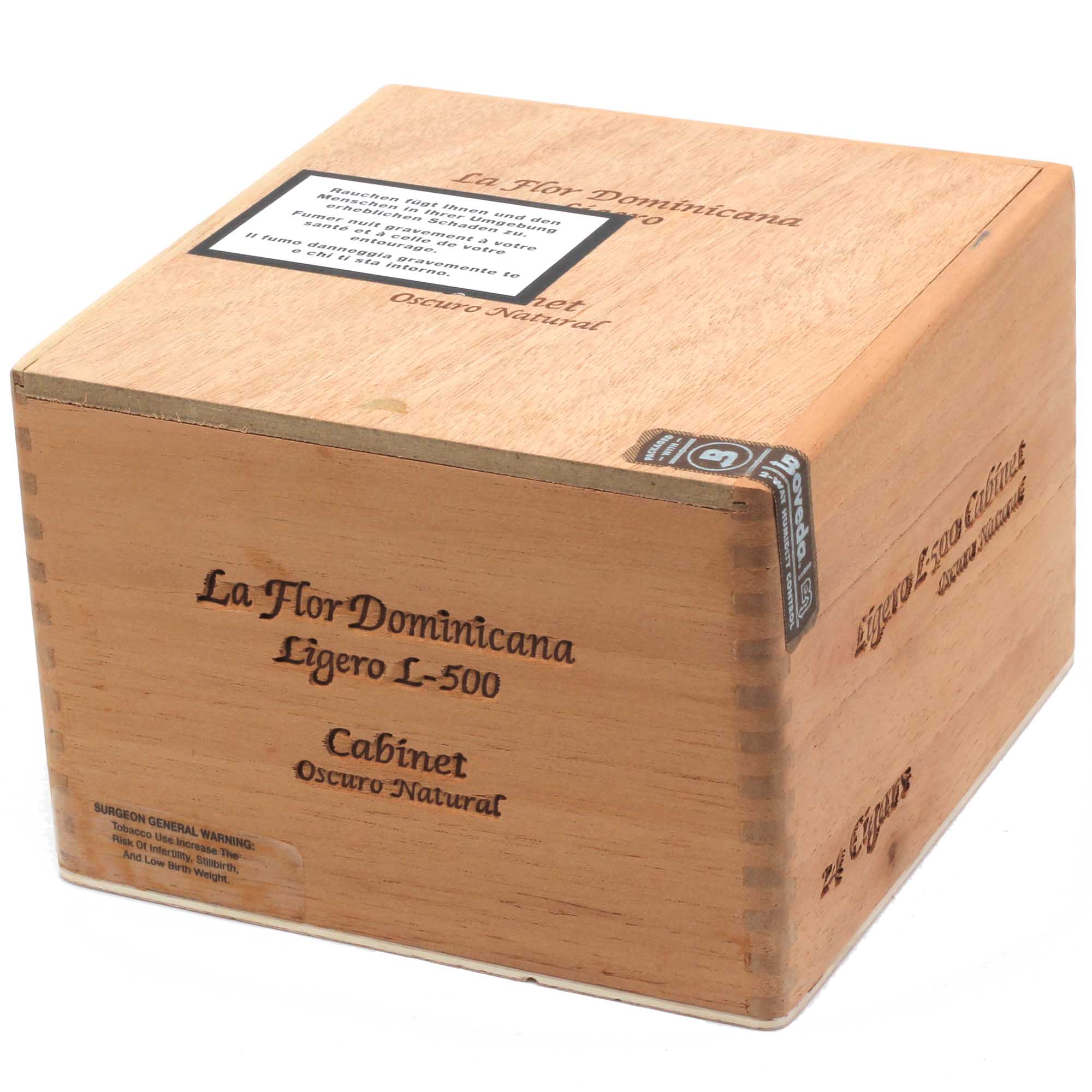 laflordominicanaligerooscurol50024s La Flor Dominicana Ligero Cabinet L-500