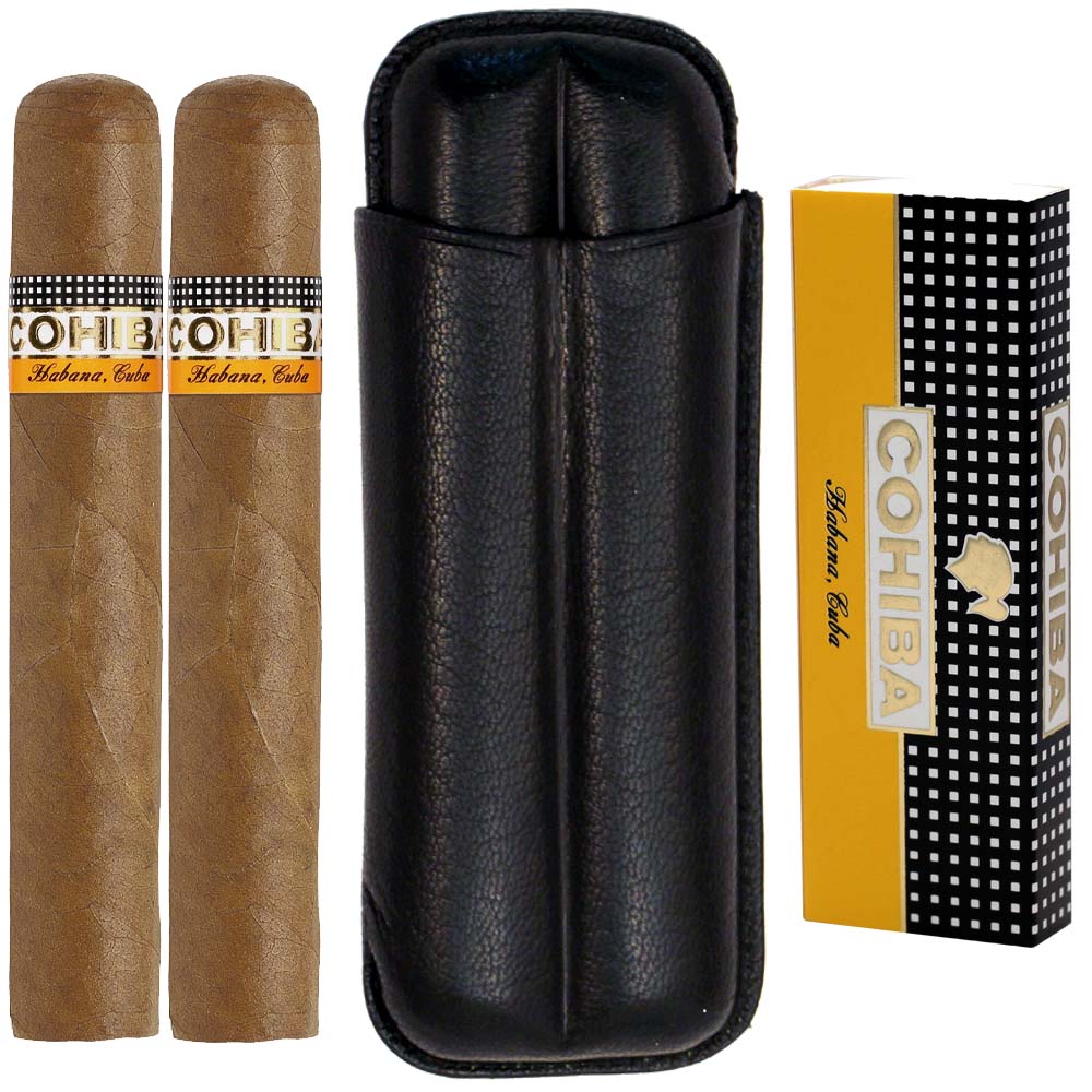 Ready to go Set "Cohiba" mit Zigarren, Etui und Streichhölzer