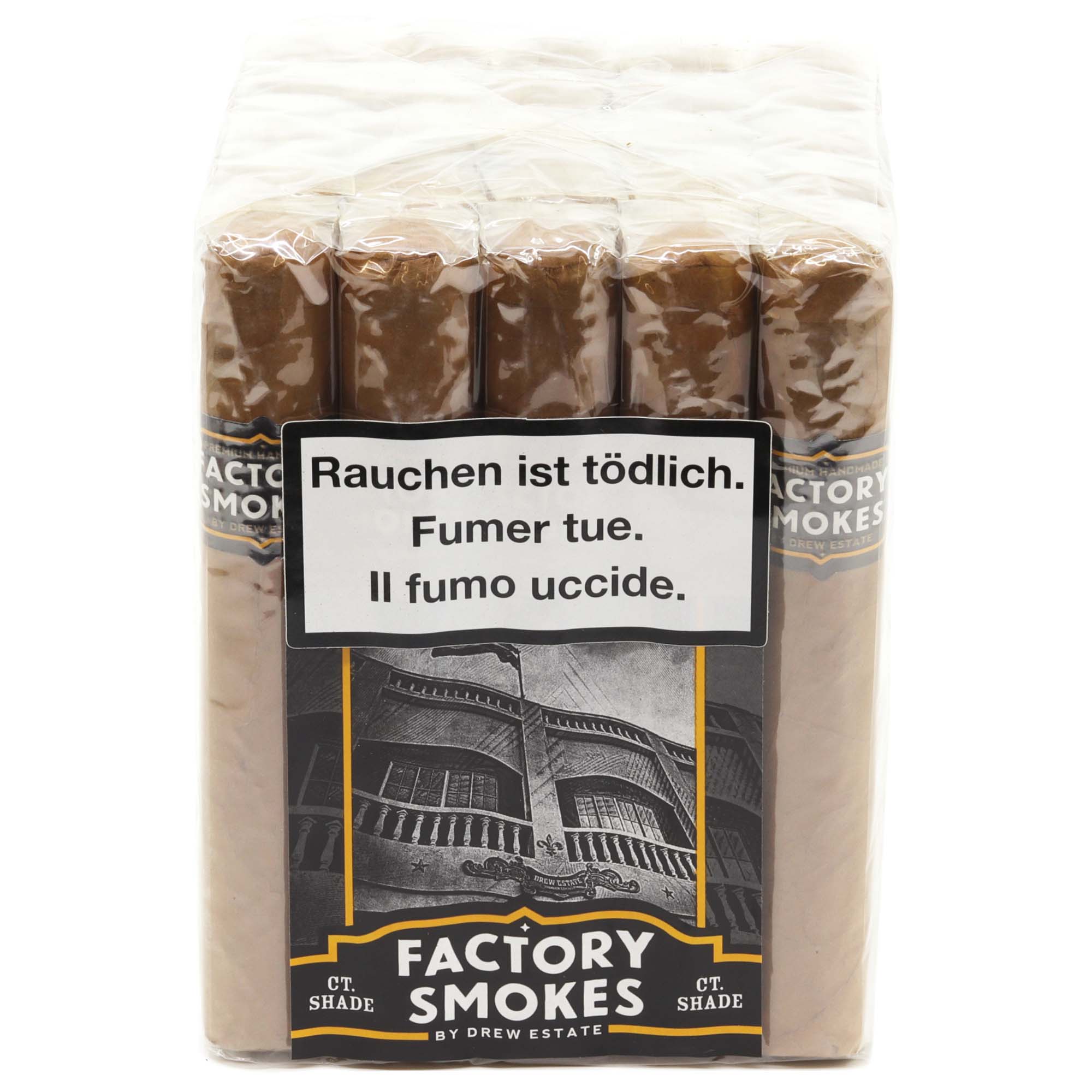 Drew-Estate-Factory-Smokes-Shade-Gordito-25er-Bundle-EAN-8185780101504 Factory Smokes Shade Gordito