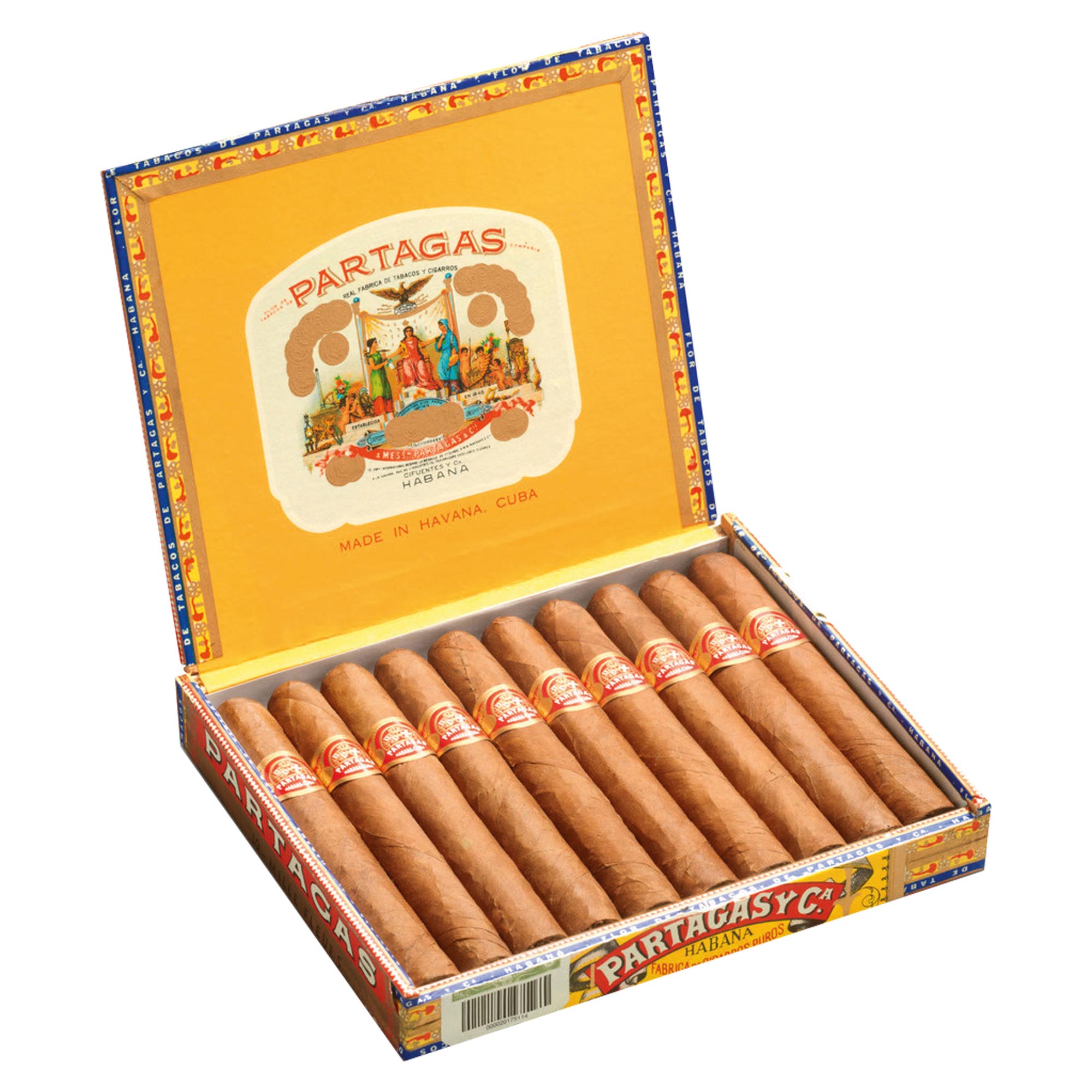 Partagas Mille Fleurs - Coffret de 10 cigares