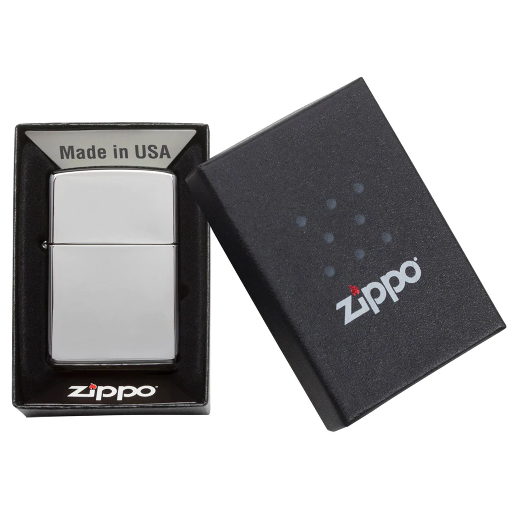 Zippo_Chrome_Polished_3 Zippo Lighter Chrome Polished