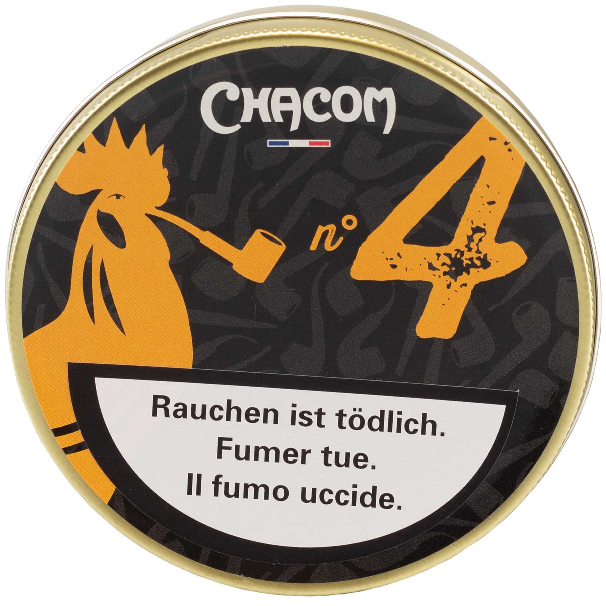 chacomtabakno4 Chacom tabac à pipe No. 4 50g Tin
