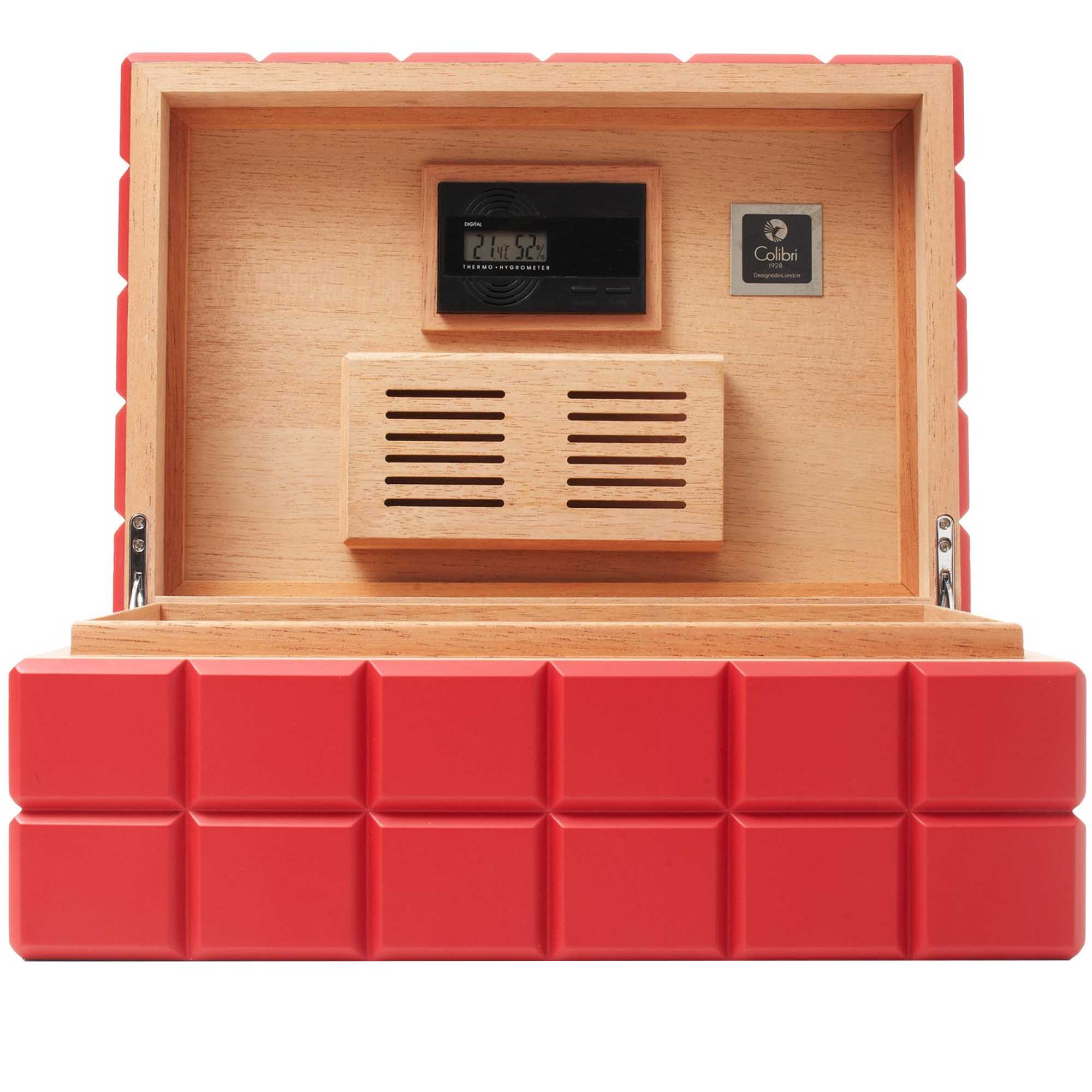 colibri-humidor-heritage-rouge-01 Colibri cave à cigares Heritage rouge (HU500T2)