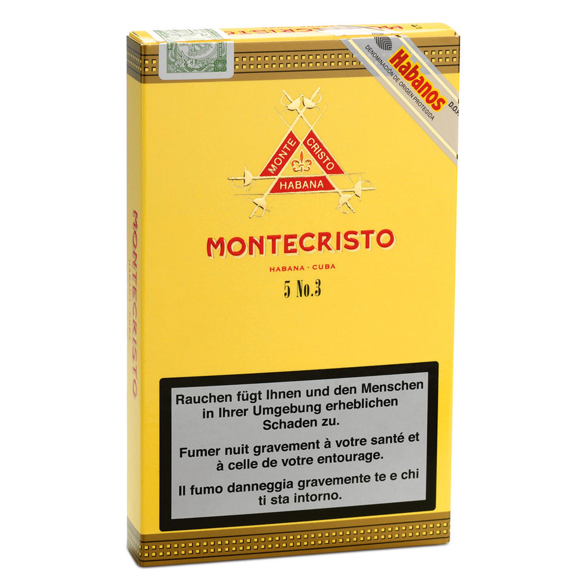 montecristo-no3-5s Montecristo No. 3
