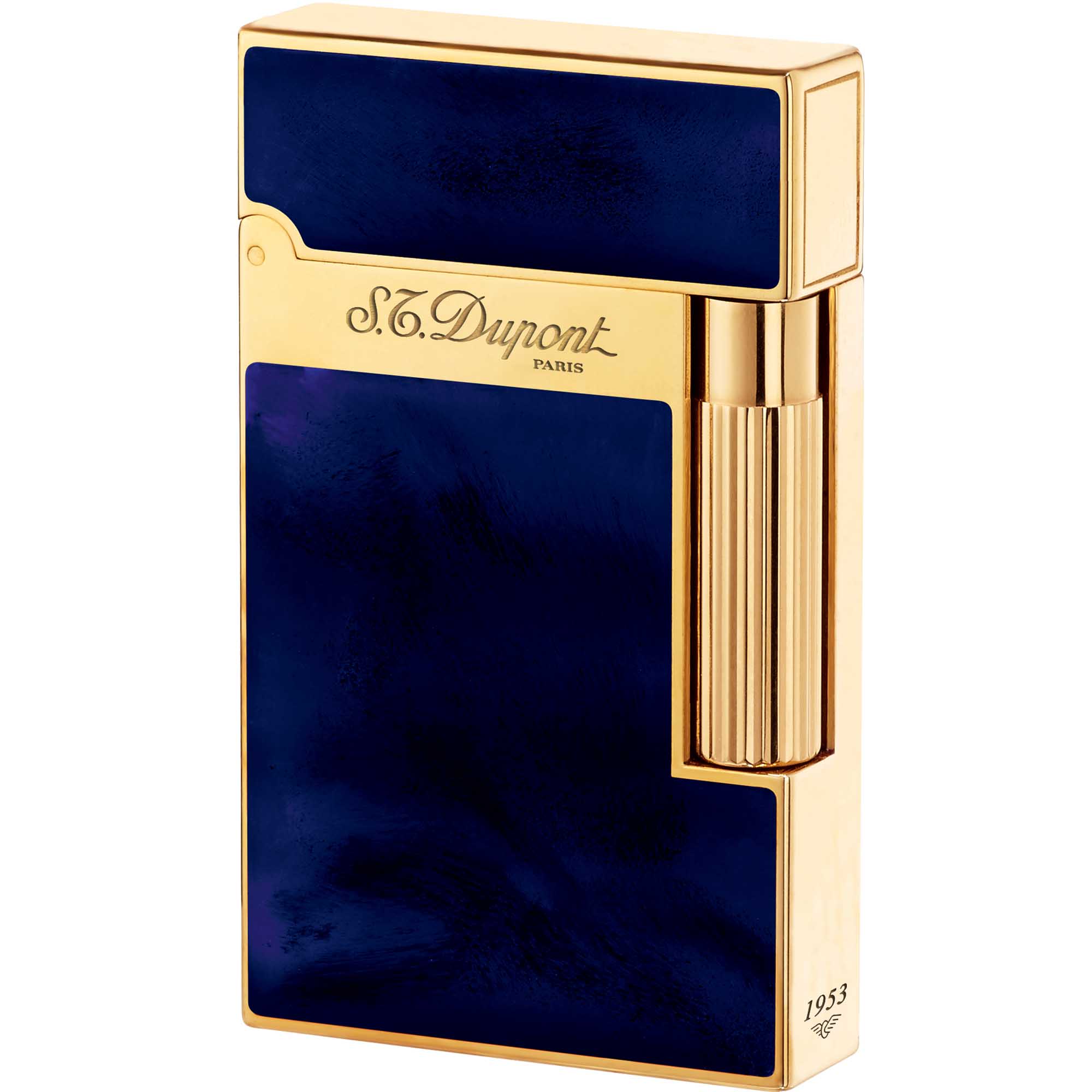 st-dupont-ligne-2-gold-naturlack-blau-016134-01C7iIDVyrcrdoq S.T. Dupont Ligne 2 Gold & Black Natural Lacquer