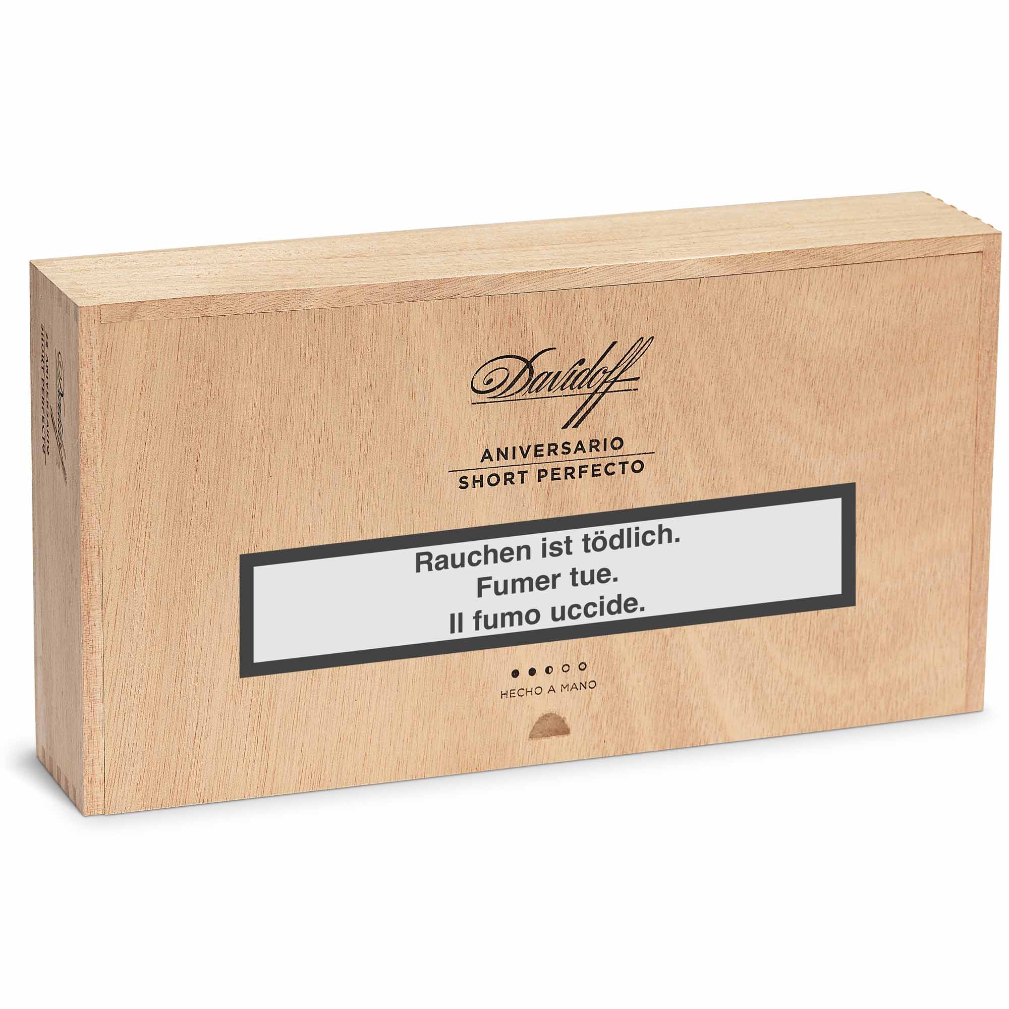davidoffaniversarioshortpercecto20s Davidoff Aniversario Short Perfecto - scatola da 20 pezzi