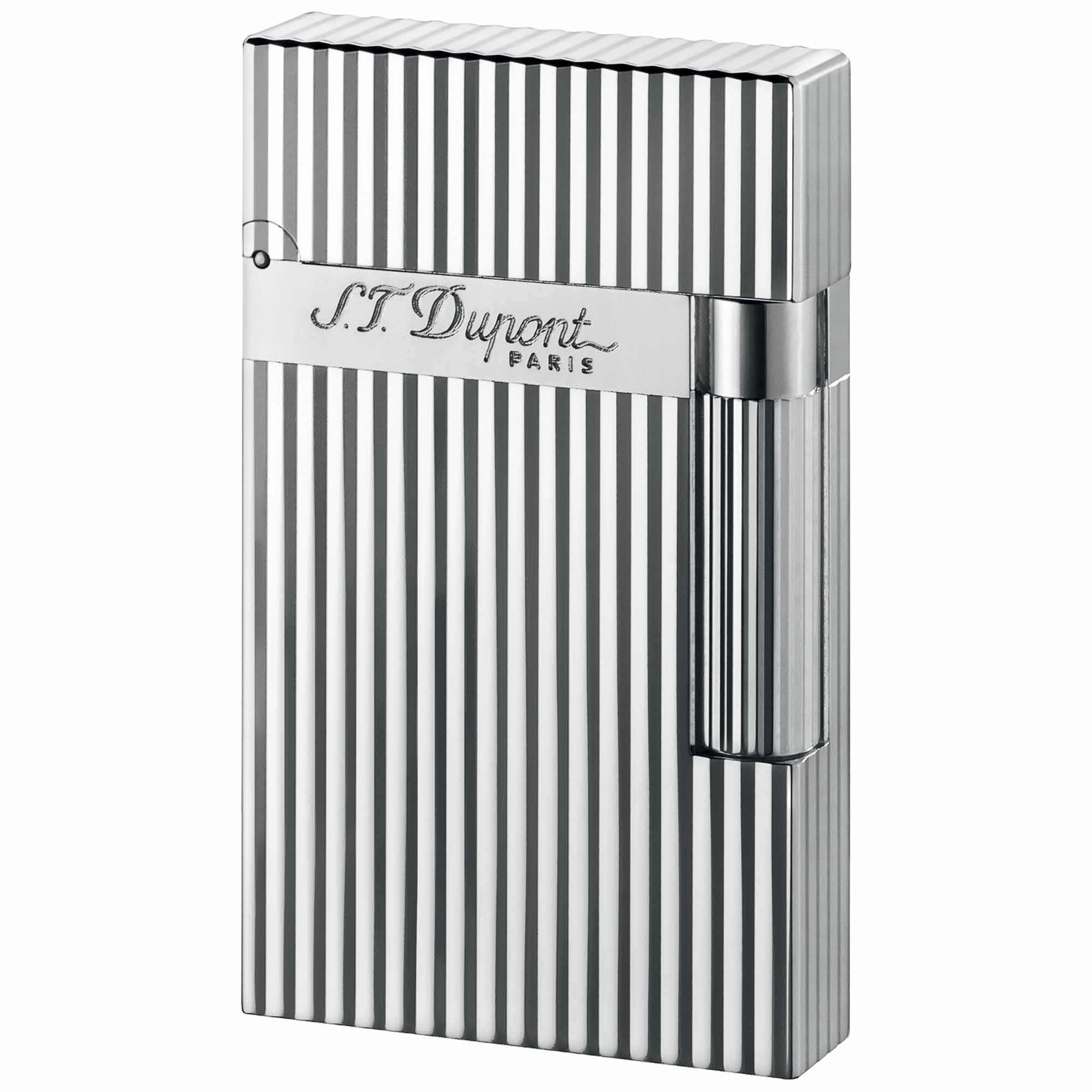 st-dupont-ligne-2-vertical-lines-016817-01UIO0uVgvxCct2 S.T. Dupont Ligne 2 Silver Vertical Lines (016817)