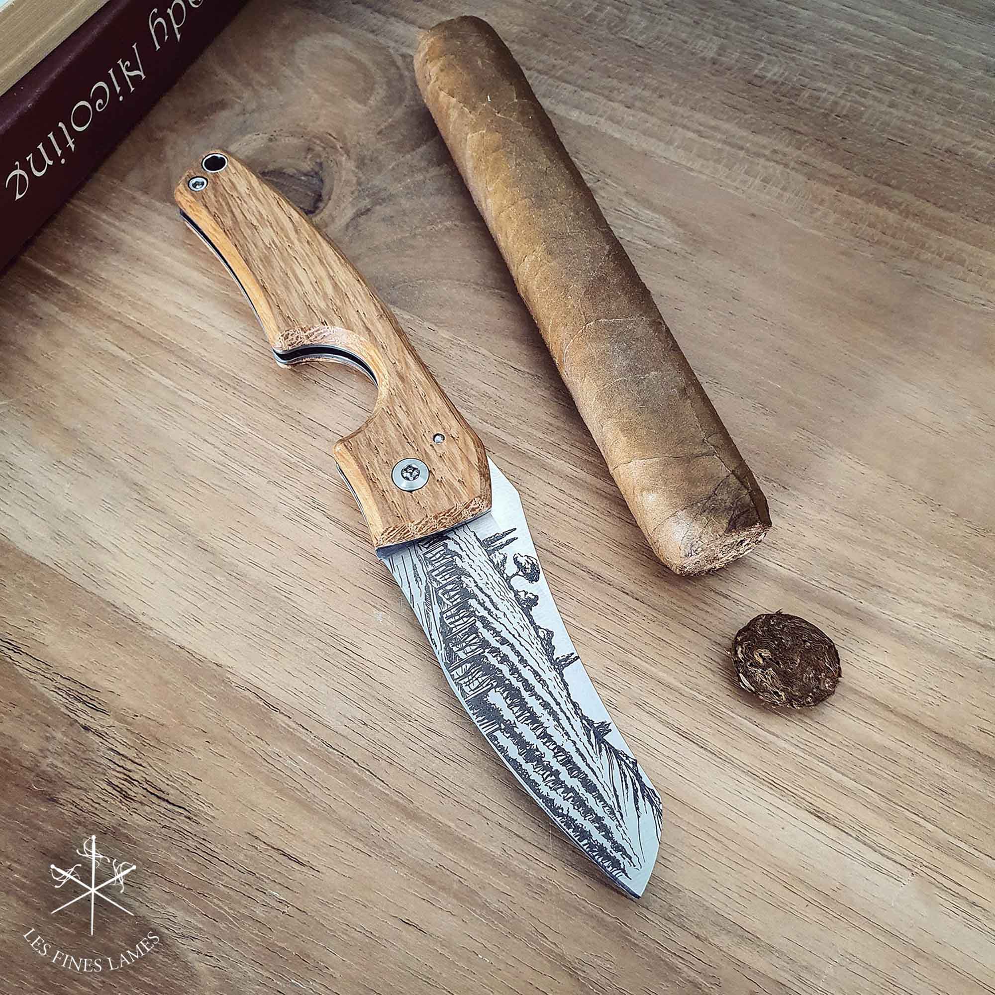les-fines-lames-le-petit-cognac-barrel-03 Coltello per sigari Les Fines Lames Le Petit Barrel Cognac (CC0201068)