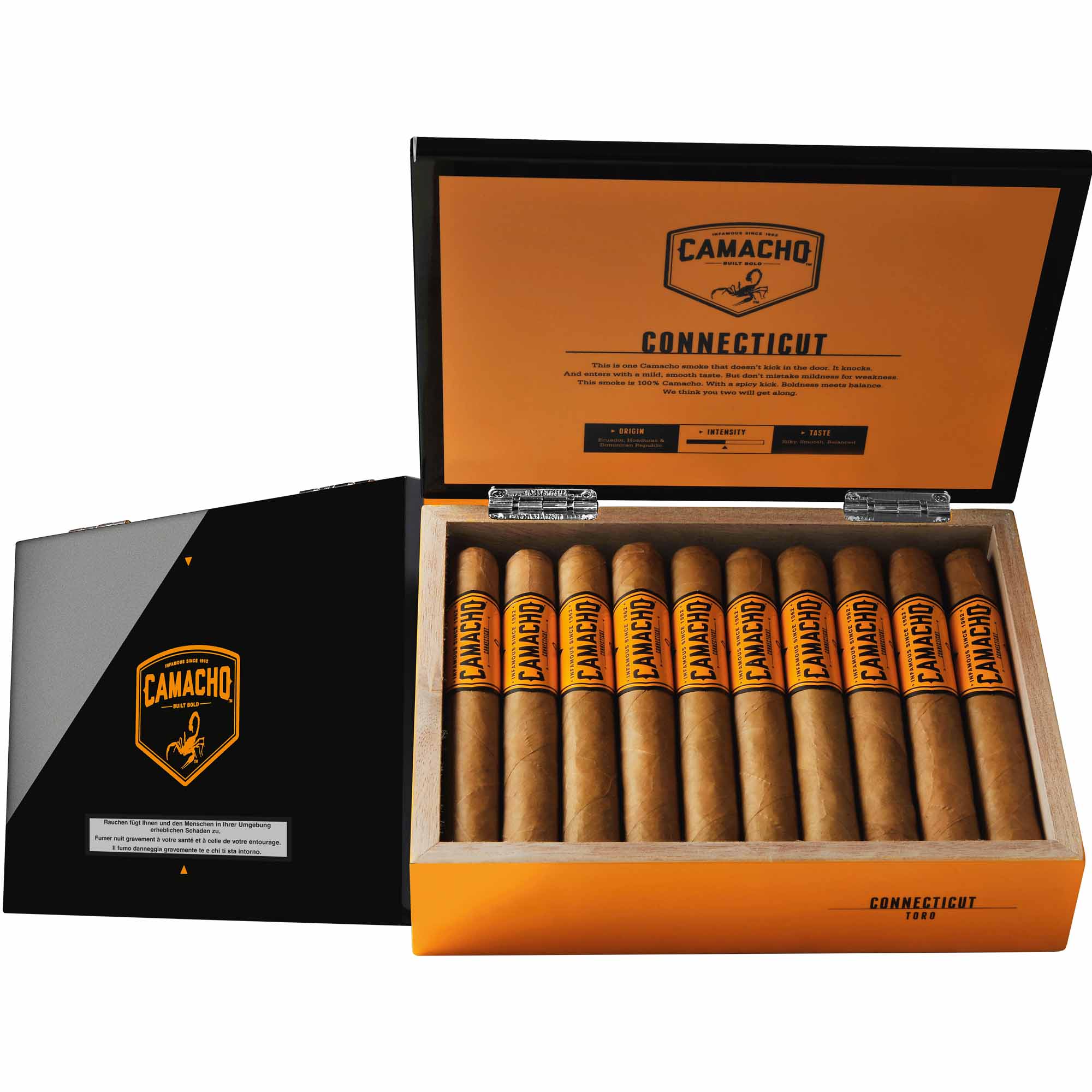 camacho-connecticut-toro-20s Camacho Connecticut Toro