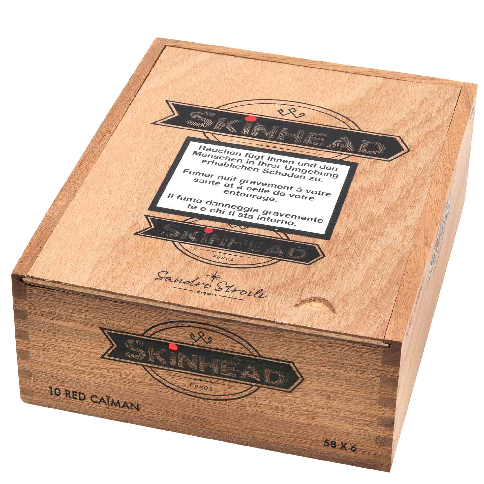 Caisse de Skinhead Red Caiman Skinhead Red Caiman
