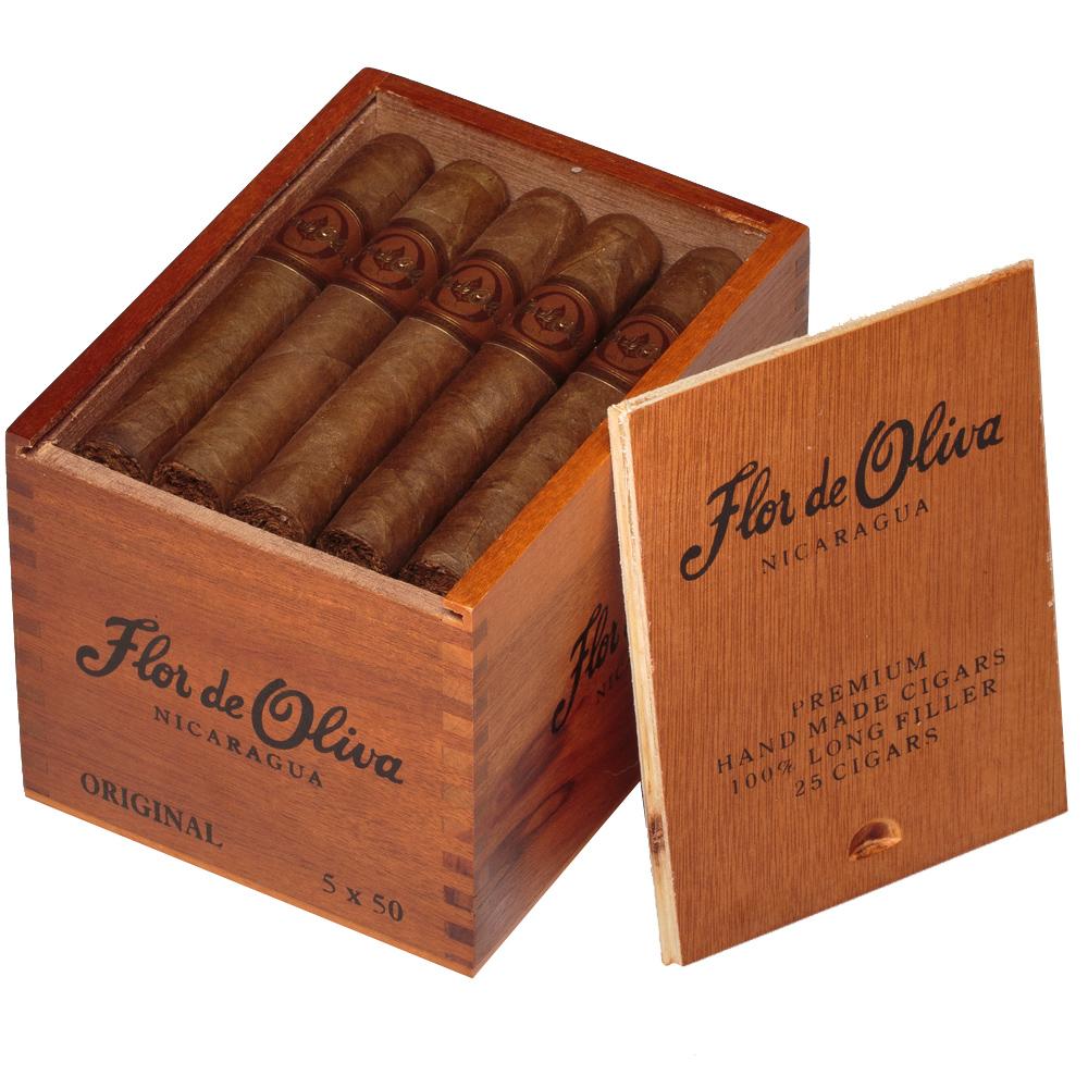 Flor de Oliva Robusto 5x50 - Coffret de 25 pièces