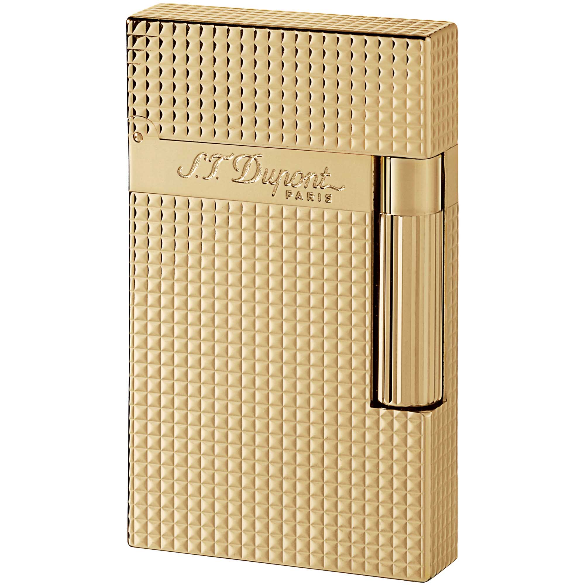 st-dupont-ligne-2-placcato-oro-016284-017KjQq5Qn4ABxY S.T. Dupont Ligne 2 Testa di diamante in oro giallo
