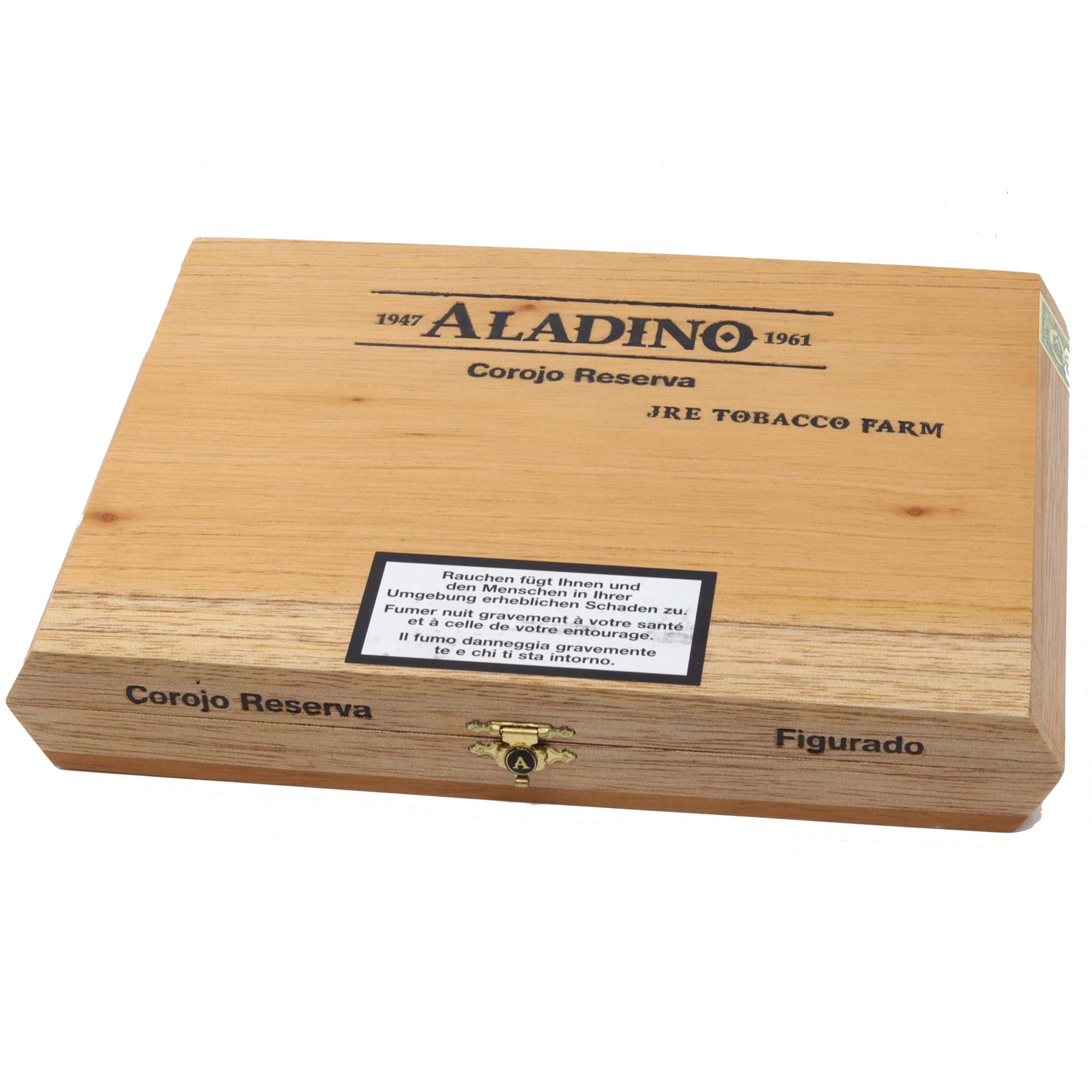 Aladino-Corojo-Reserva-Figurade-10Caisse Aladino Corojo Reserva Figurado