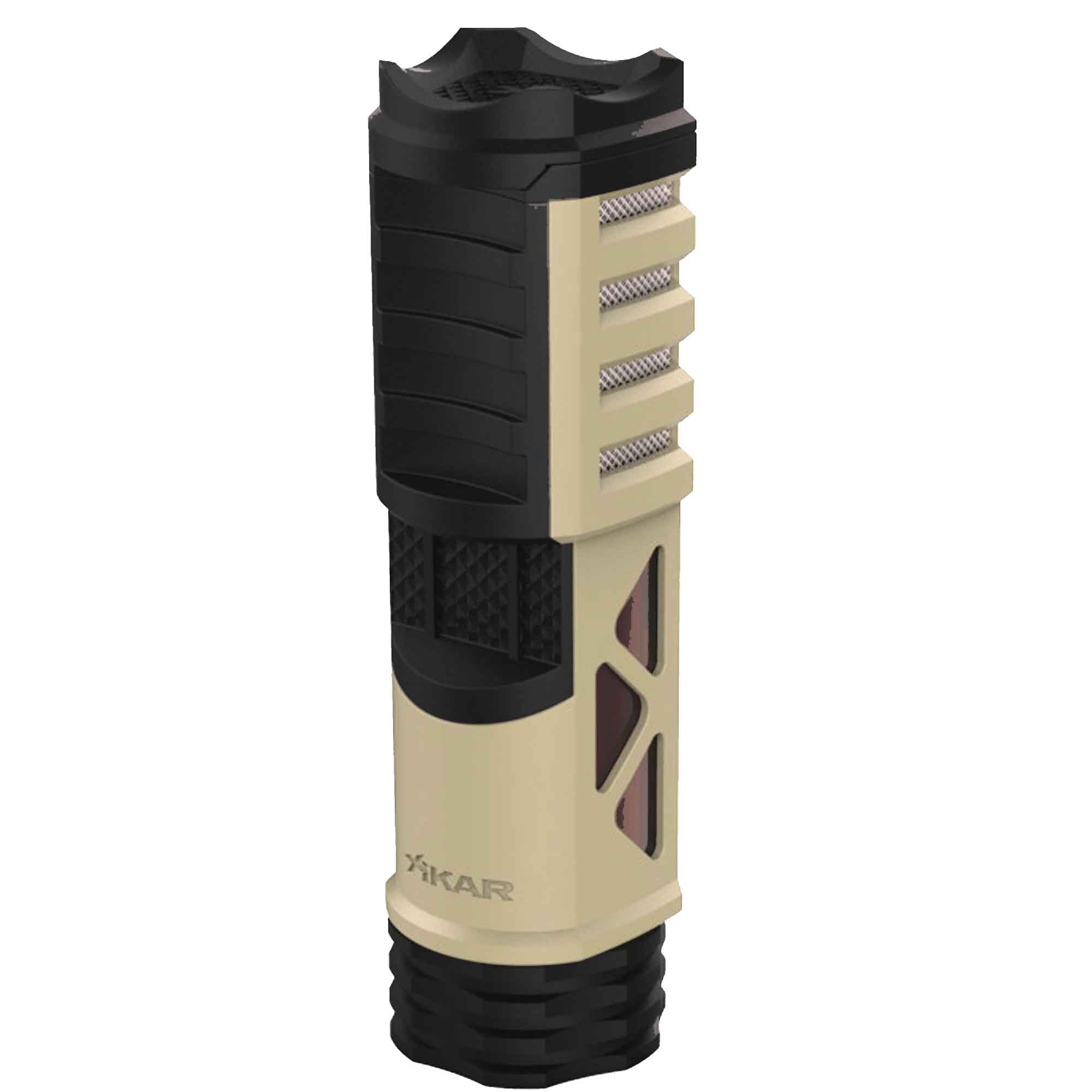 xikar-tactical-1-black-sand-551FDE-02 Xikar Tactical 1 Single sable/noir (551FDE)