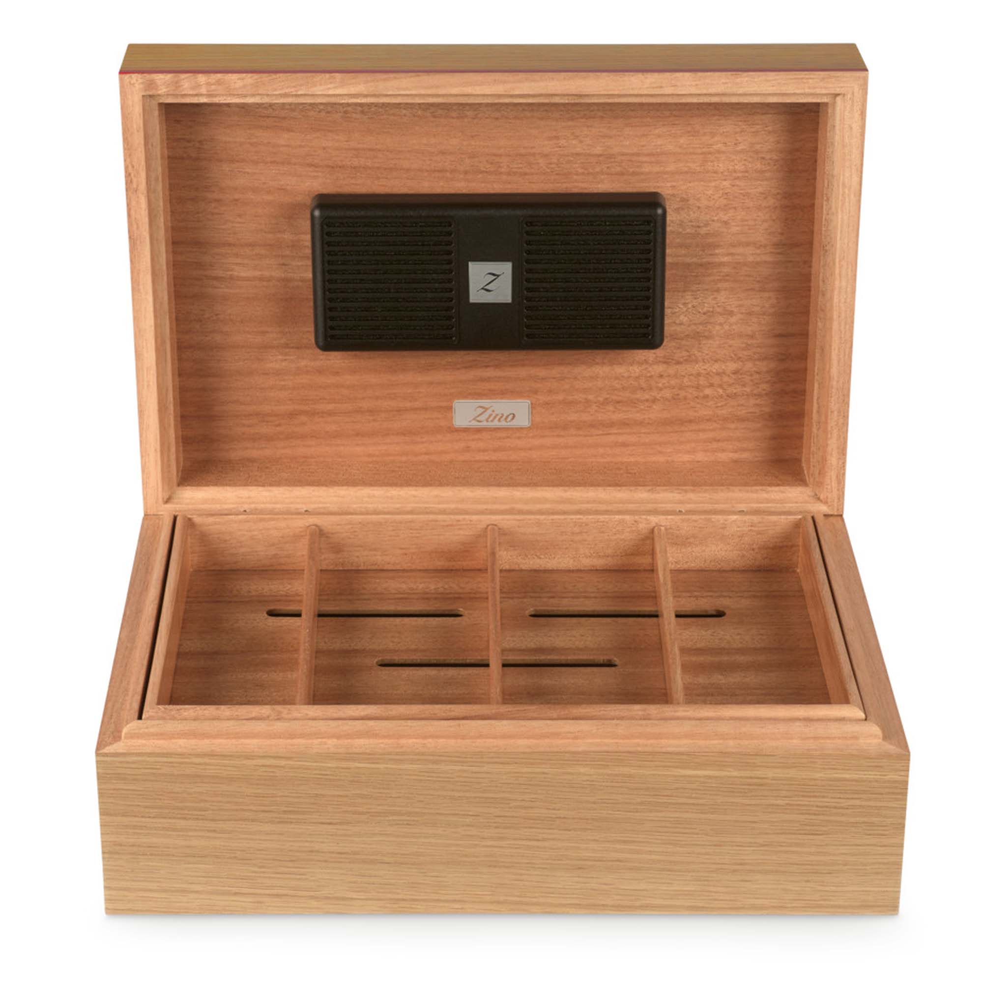 zino-humidor-z80-oak-red-02 Zino Humidor Z80 Eiche und Rot