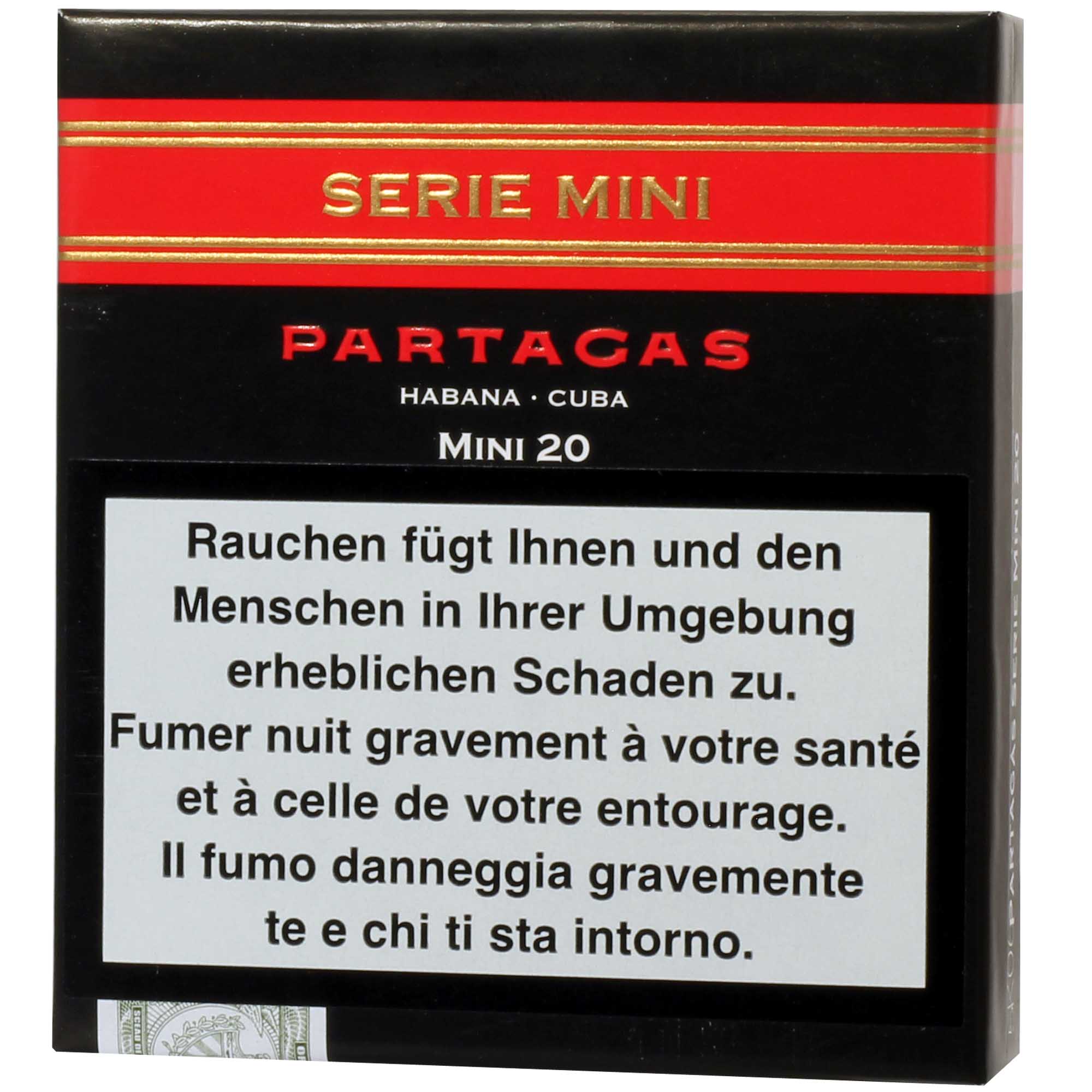 partagas_series_cigarillos_mini_20s Partagas Serie Mini