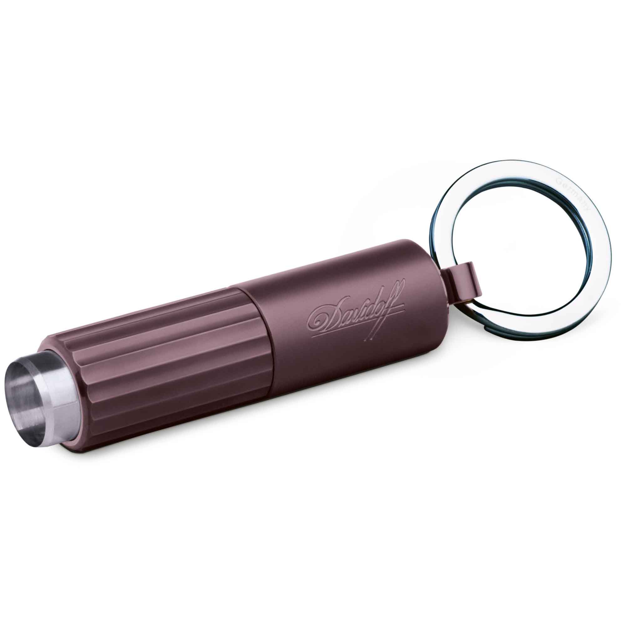 davidoff-zigarrenbohrer-braun-100126-02 Davidoff cigar borer DuoCut brown satin finish (100126)