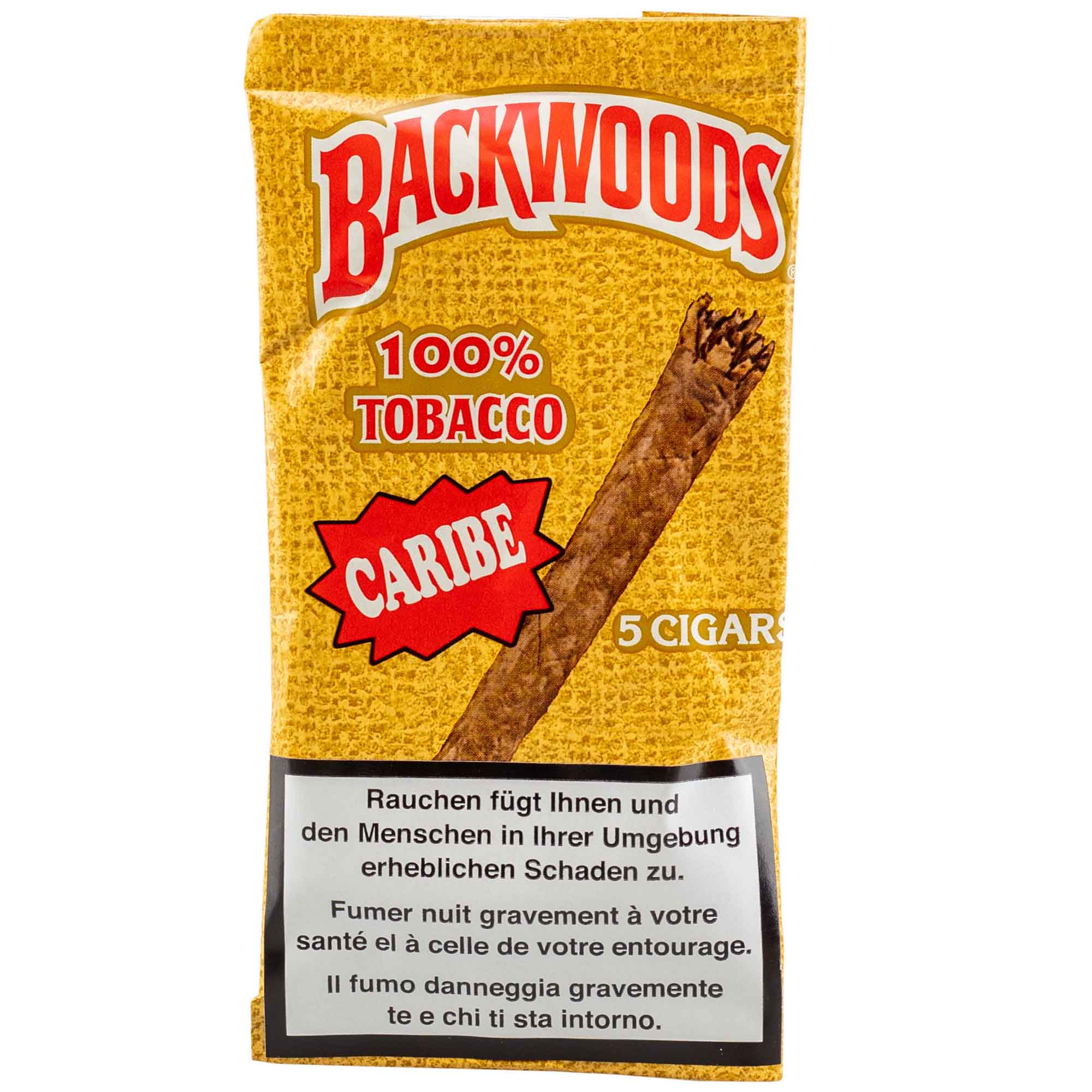 Backwoods Caribe (Wild Rum) - 5er Pack