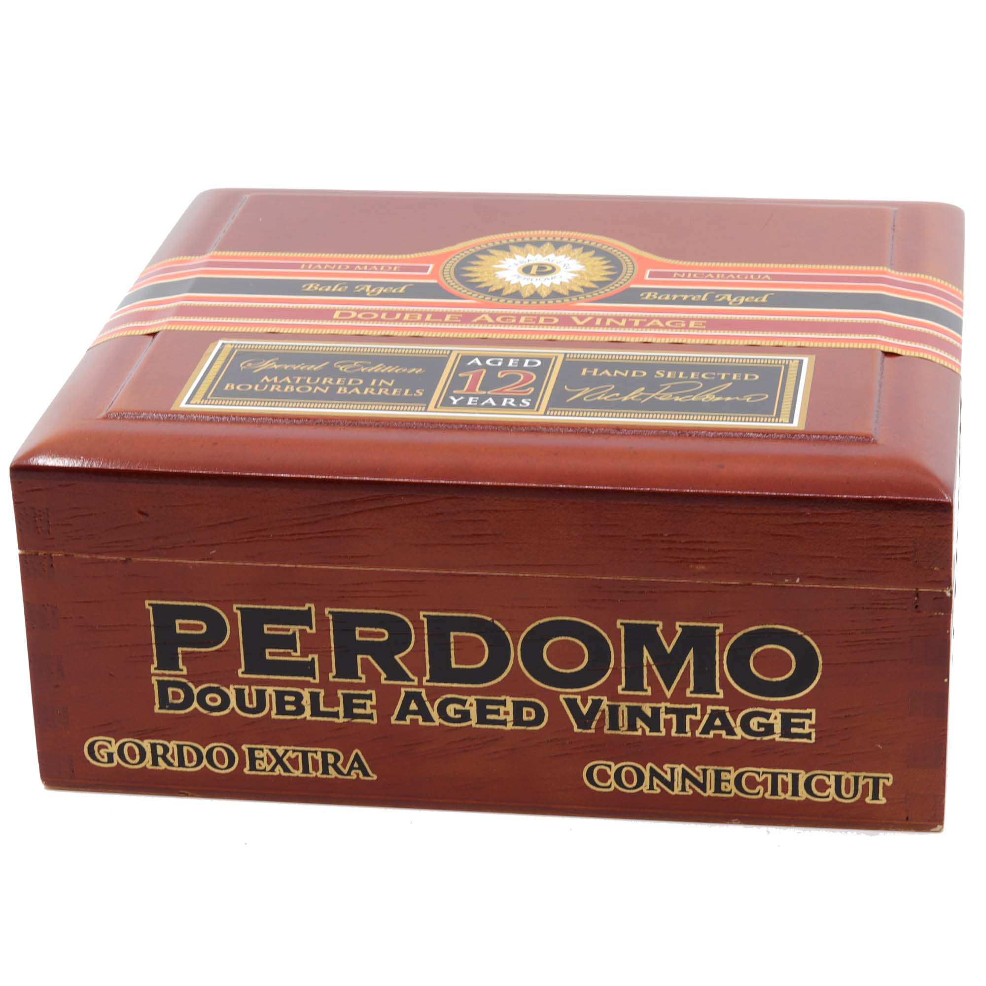 Perdomo-DA-12-Gordo-Extra-Connecticut-24 boîtes Perdomo DA12YV Connecticut Gordo Extra