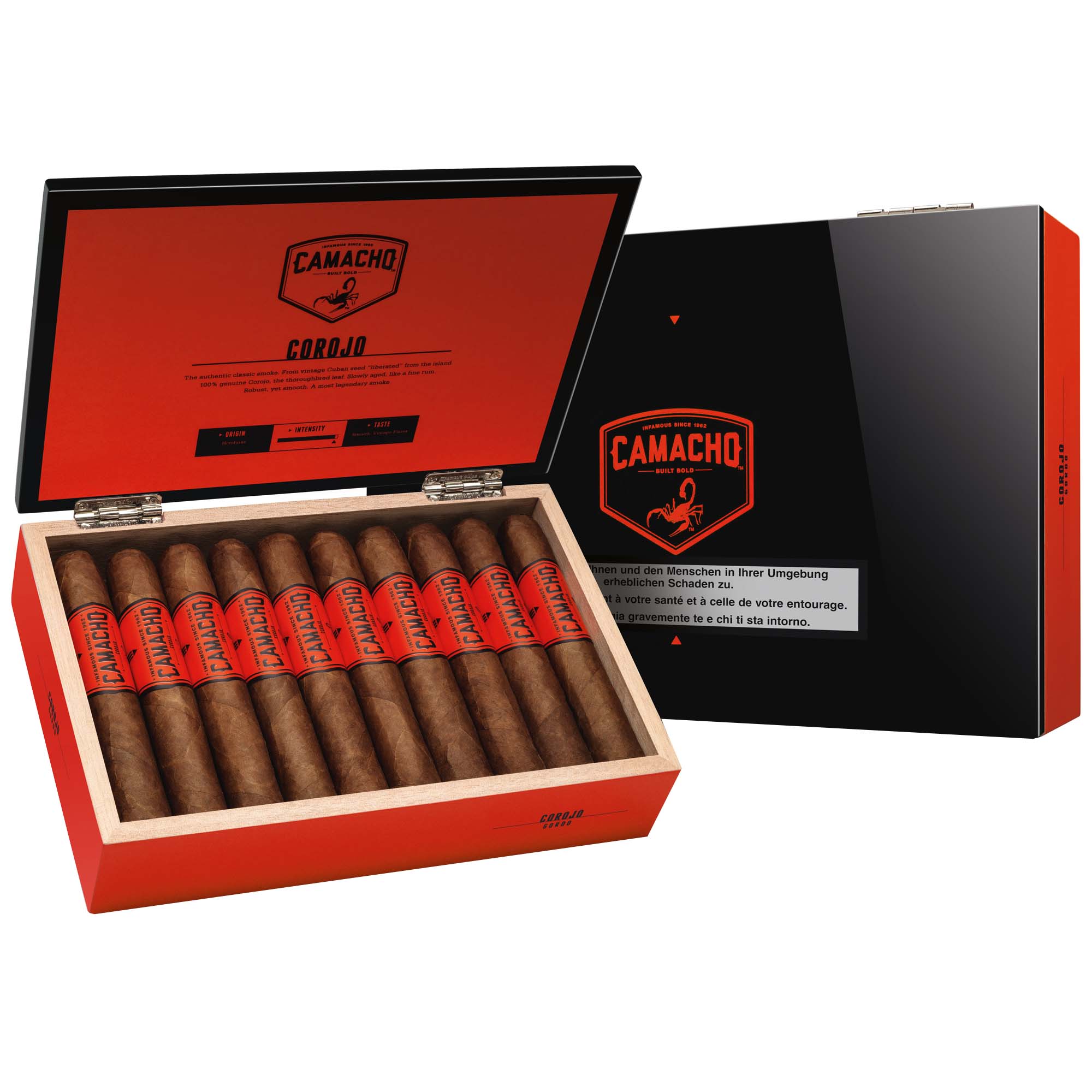Camacho Corojo Gordo 60x6