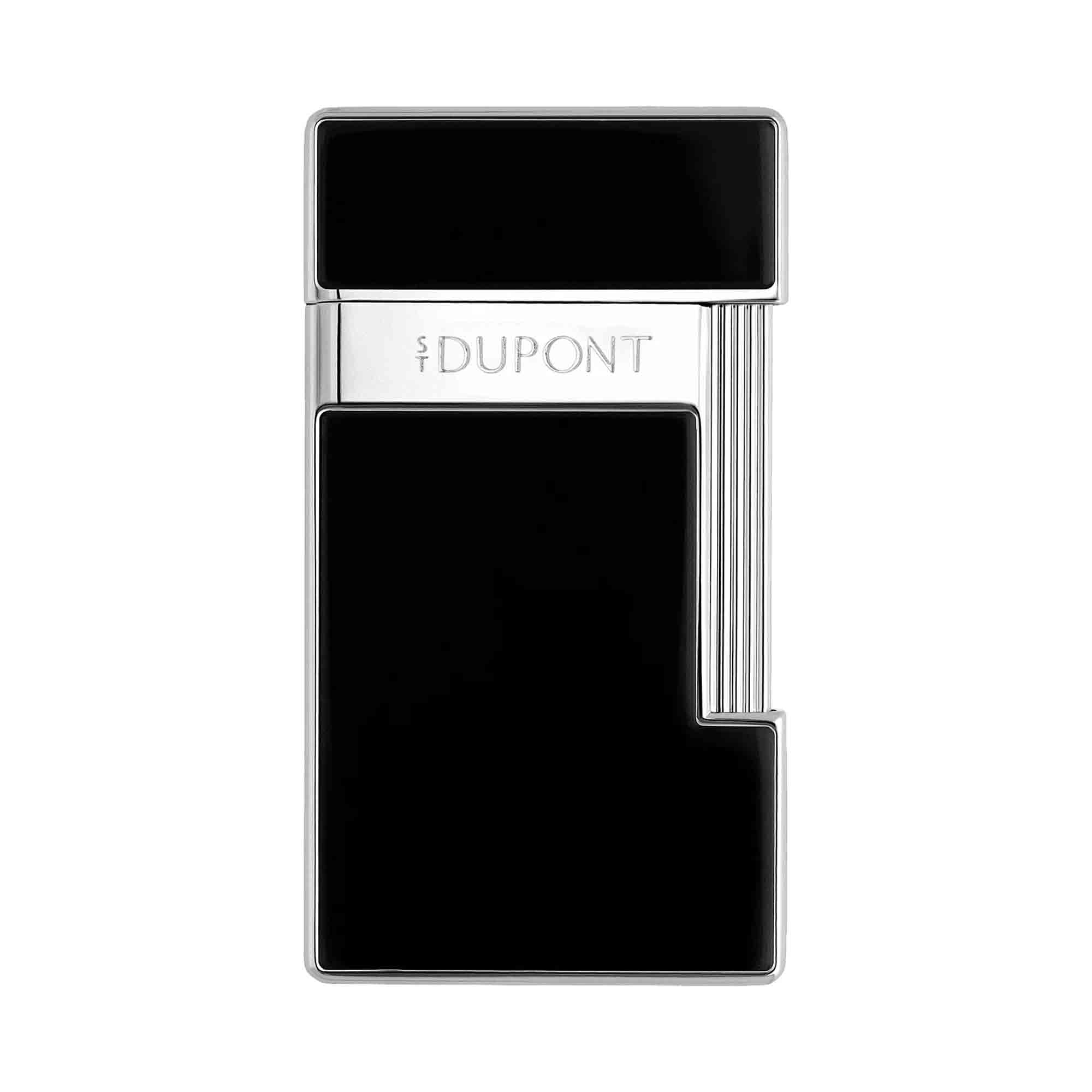 S.T. Dupont Slimmy Shiny Black Lacquer Chrome (028221)