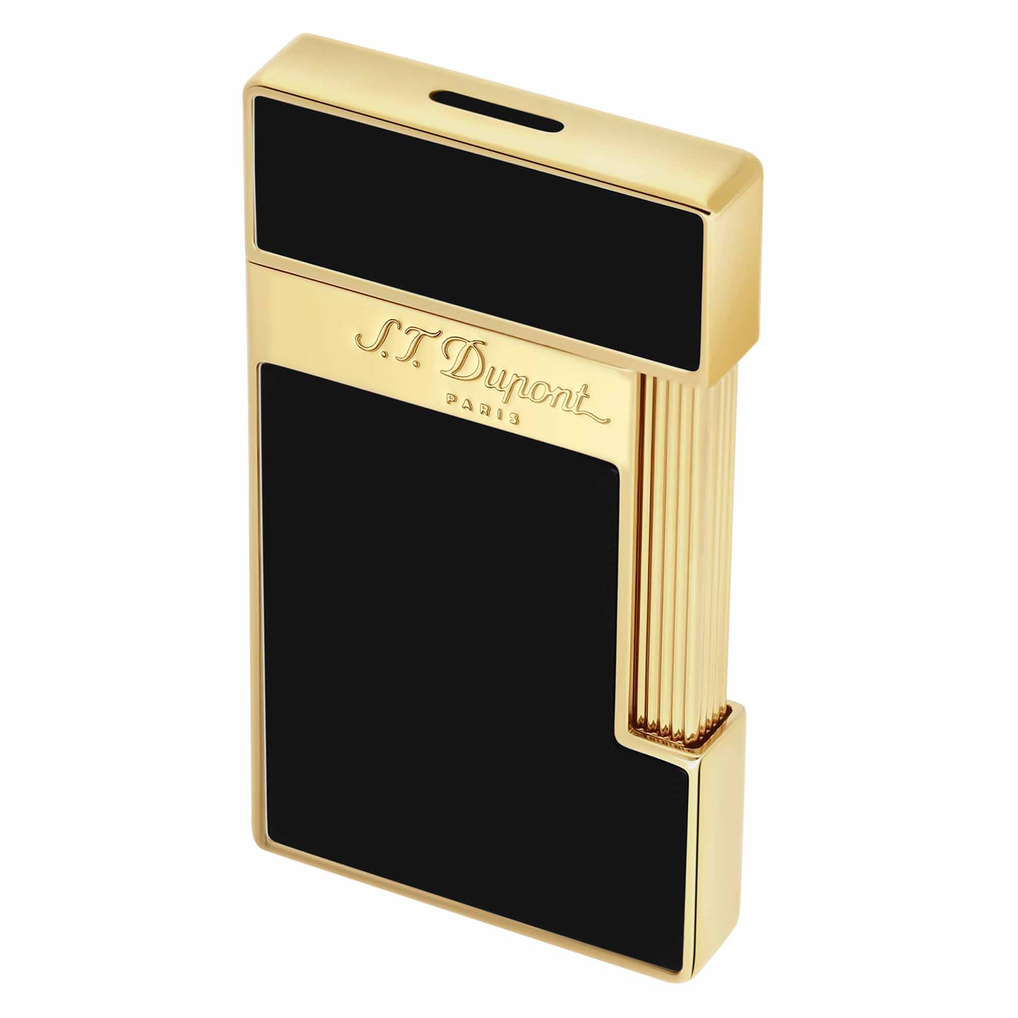 S.T. Dupont Slimmy Shiny Black Lacquer Golden (028002) S.T. Dupont Slimmy Shiny Black Lacquer Golden (028002)