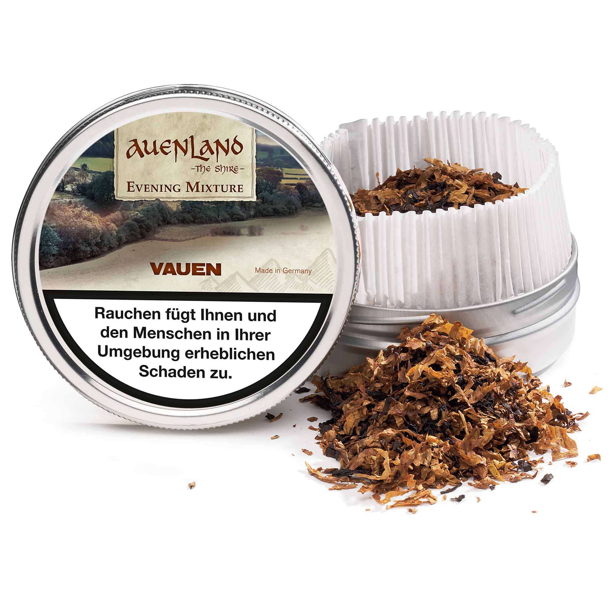 vauenauenlandeveningmixture02 Vauen Tabacco da pipa Auenland Evening Mixt. lattina da 50g