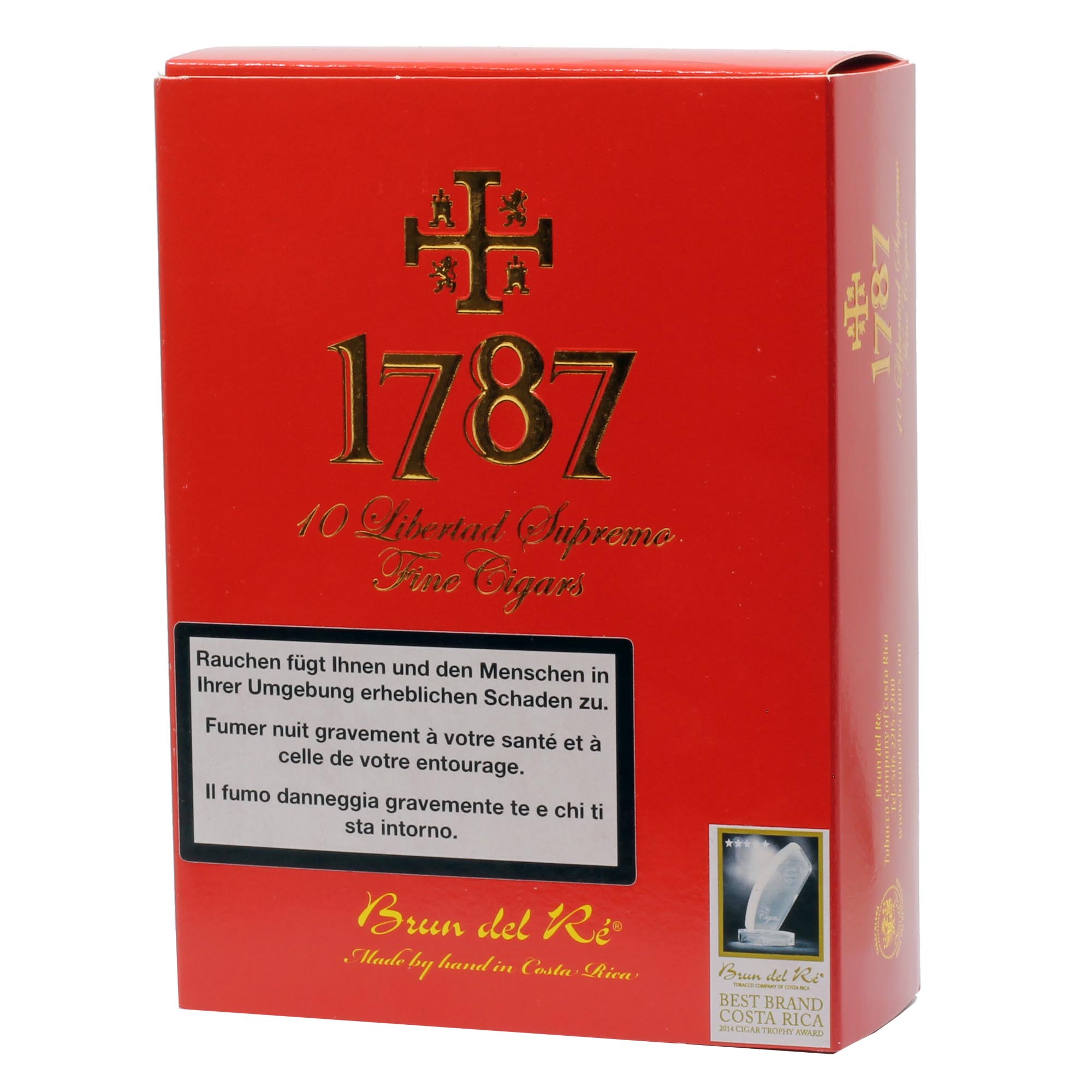 BrundelR1787LibertadSupremo_10 Cigares Brun del Ré 1787 Libertad Supremo