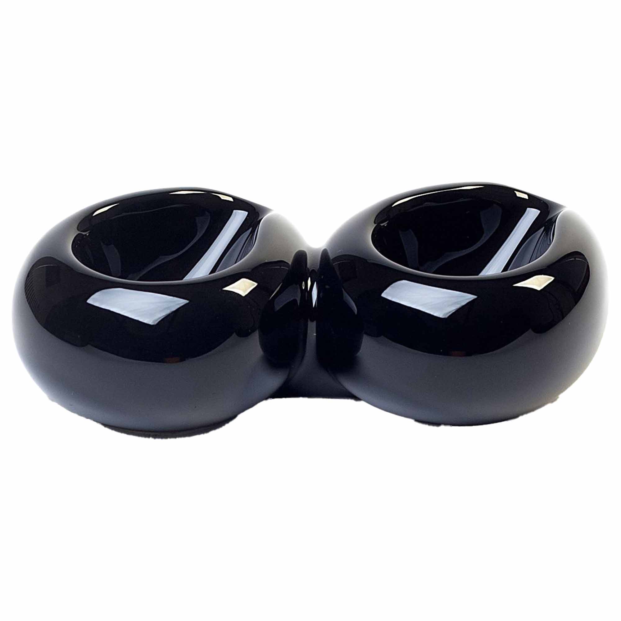 Savinelli 2er Pfeifenständer Goccia Schwarz Savinelli 2er Pfeifenständer Goccia Schwarz