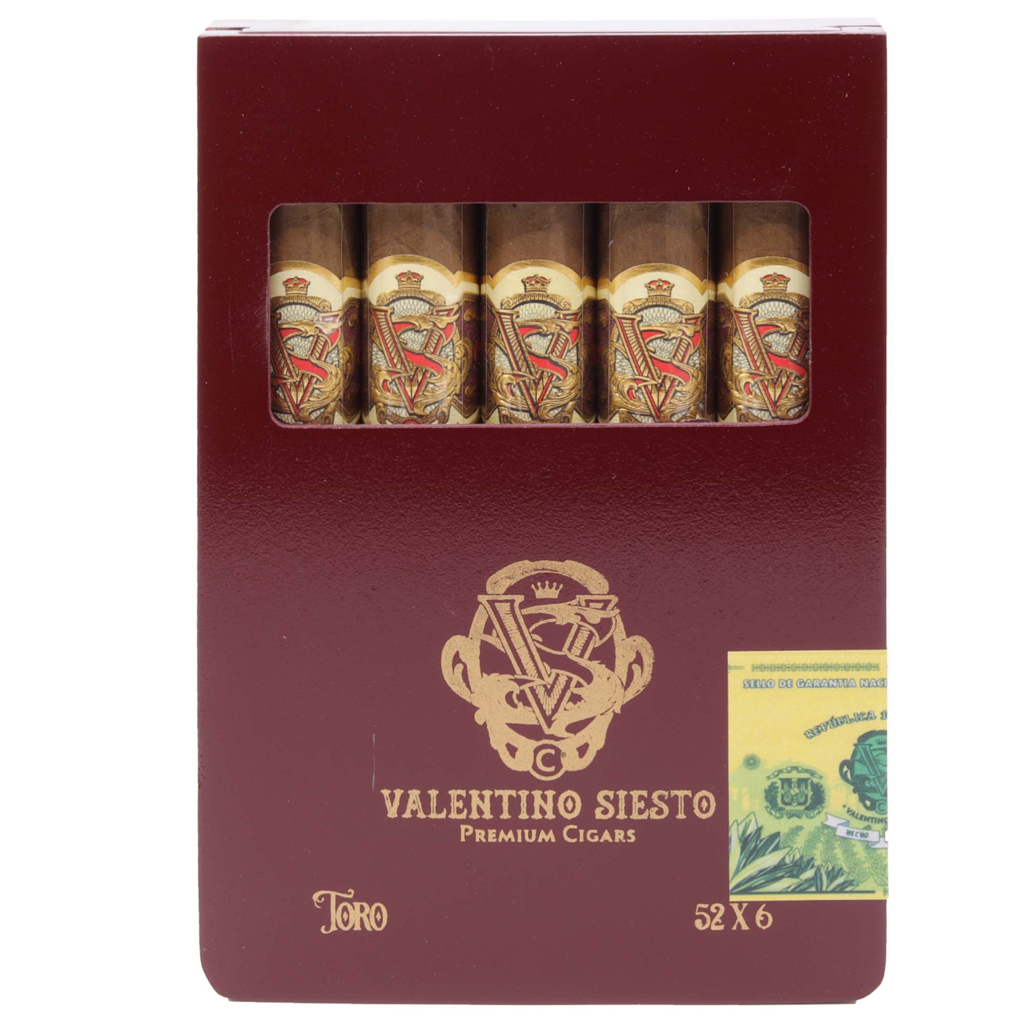 Valentino Siesto Travel Box avec Toro Valentino Siesto Travel Box Natural Toro