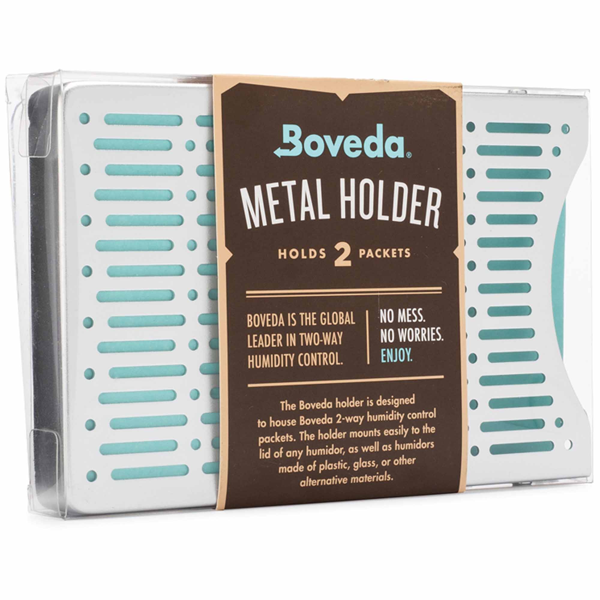 Boveda Humidipak 2er Metallhalterung (für 2 Stück 60g Beutel)