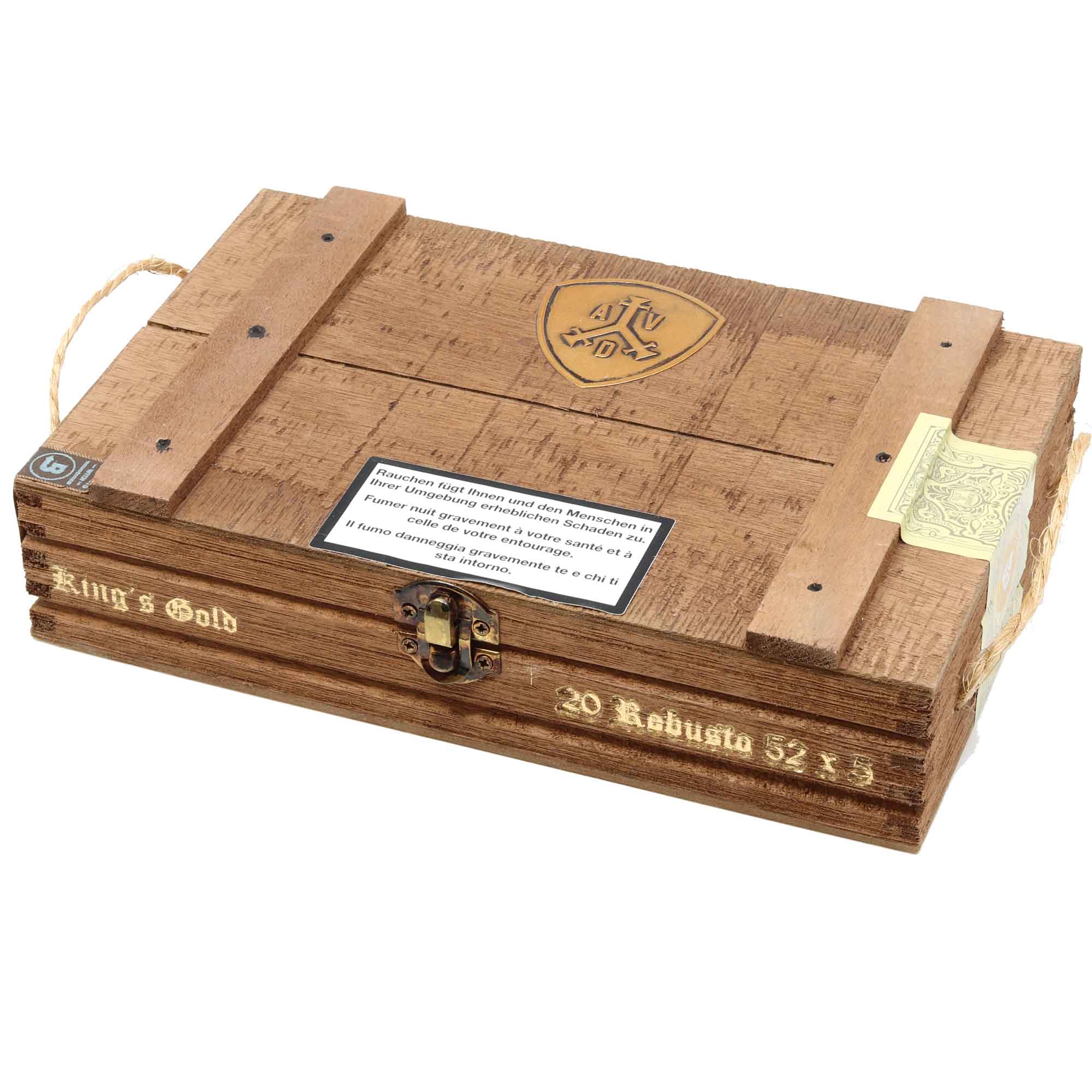 adventura-the-royal-return-kings-gold-robusto-20s Adventura The Royal Return King's Gold Robusto