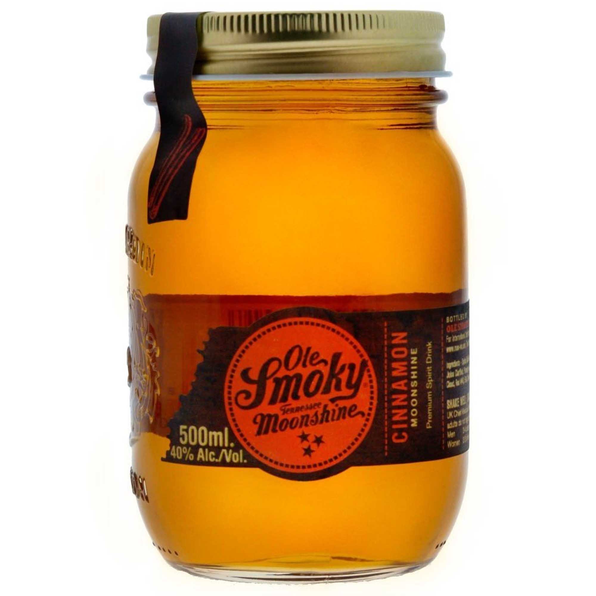 OleSmokyMoonshineCinnamon50cl Ole Smoky Moonshine Cannella 50cl