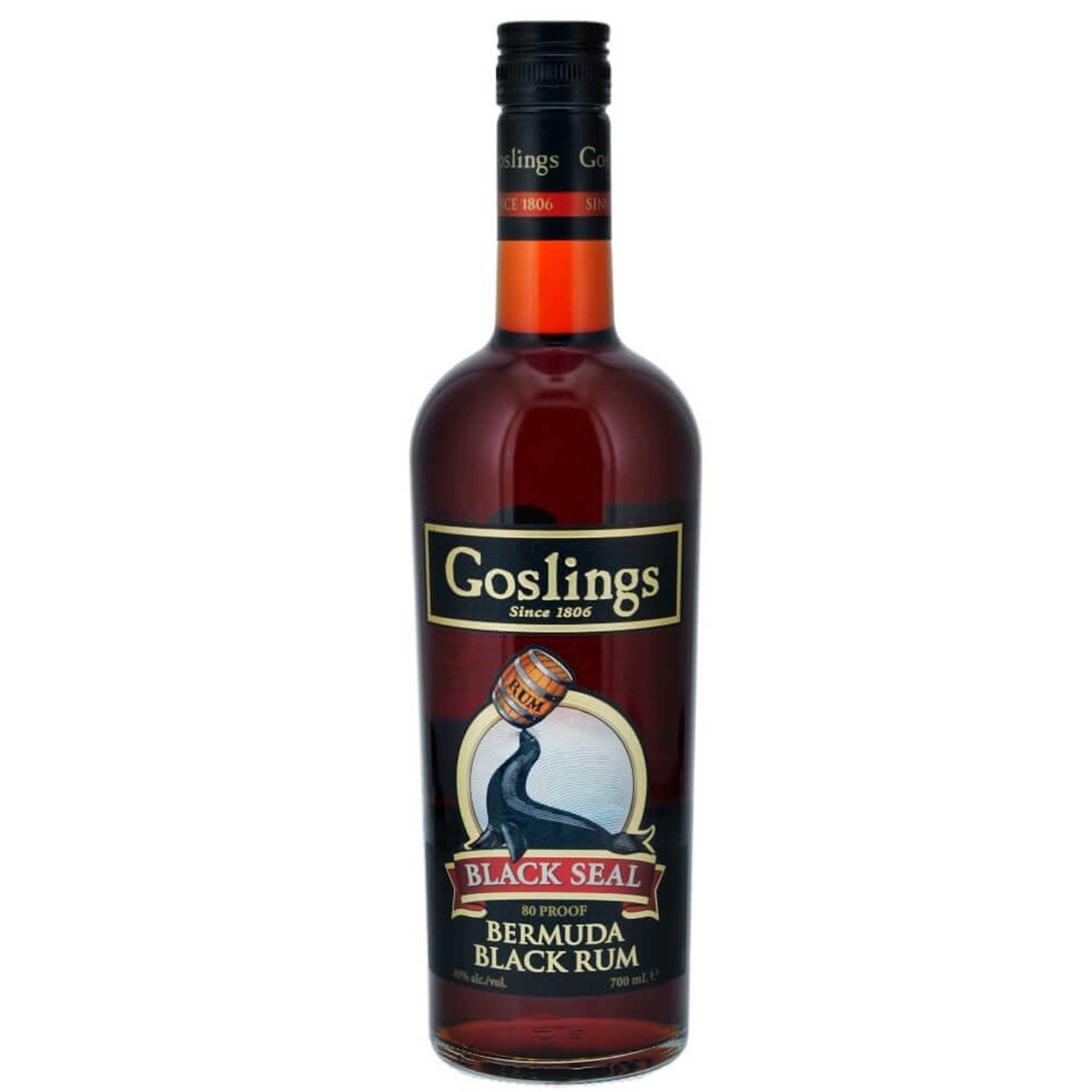 GoslingsBlackSealRum70cl Gosling's Black Seal Rum 70cl