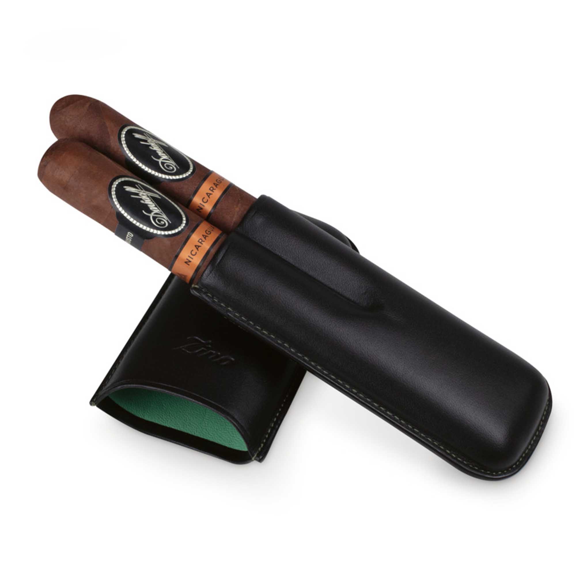 zino-etui-black-r2-03 Porta sigari in pelle Zino Robusto XL-2 nero