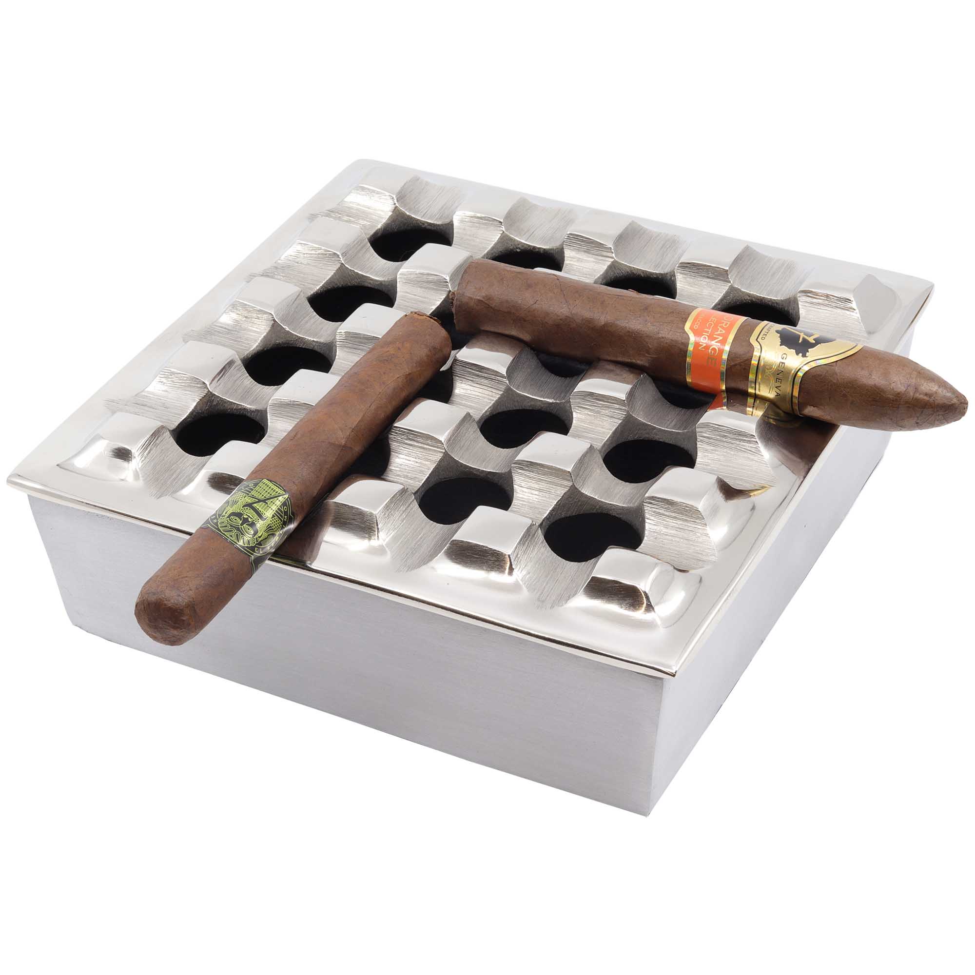 Cigar Ashtray Chunky Alu Windgeschützt