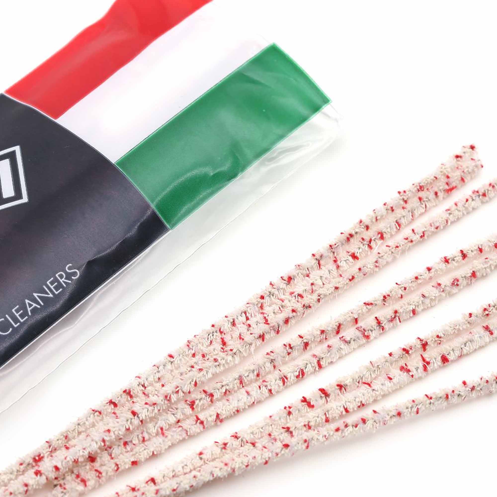 savinelli_pipe_cleaners_white-red_406-50_03 Scovolini Savinelli 16 cm bianco/rosso con spazzole 50 pz.