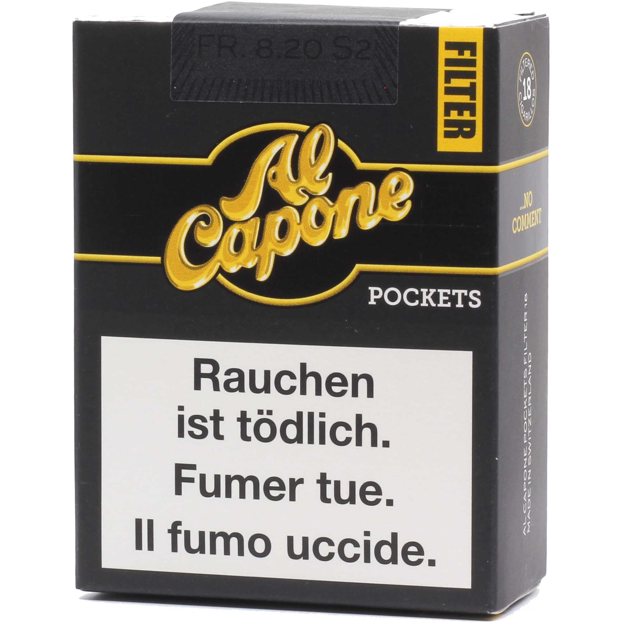 alcaponepocketsfilter18s Filtro per tasche Al Capone confezione da 18