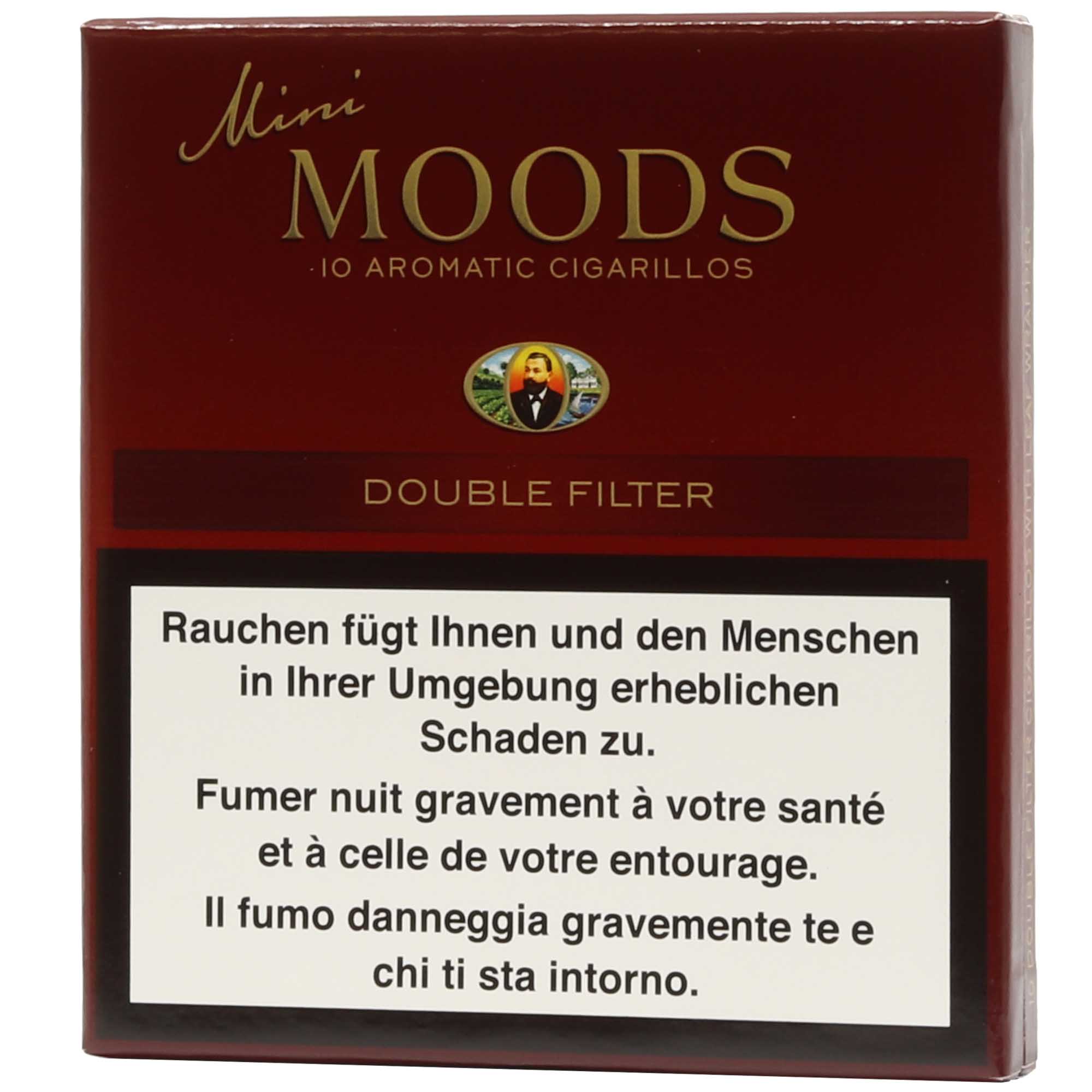 Dannemann Moods Double Filter 10er Pack