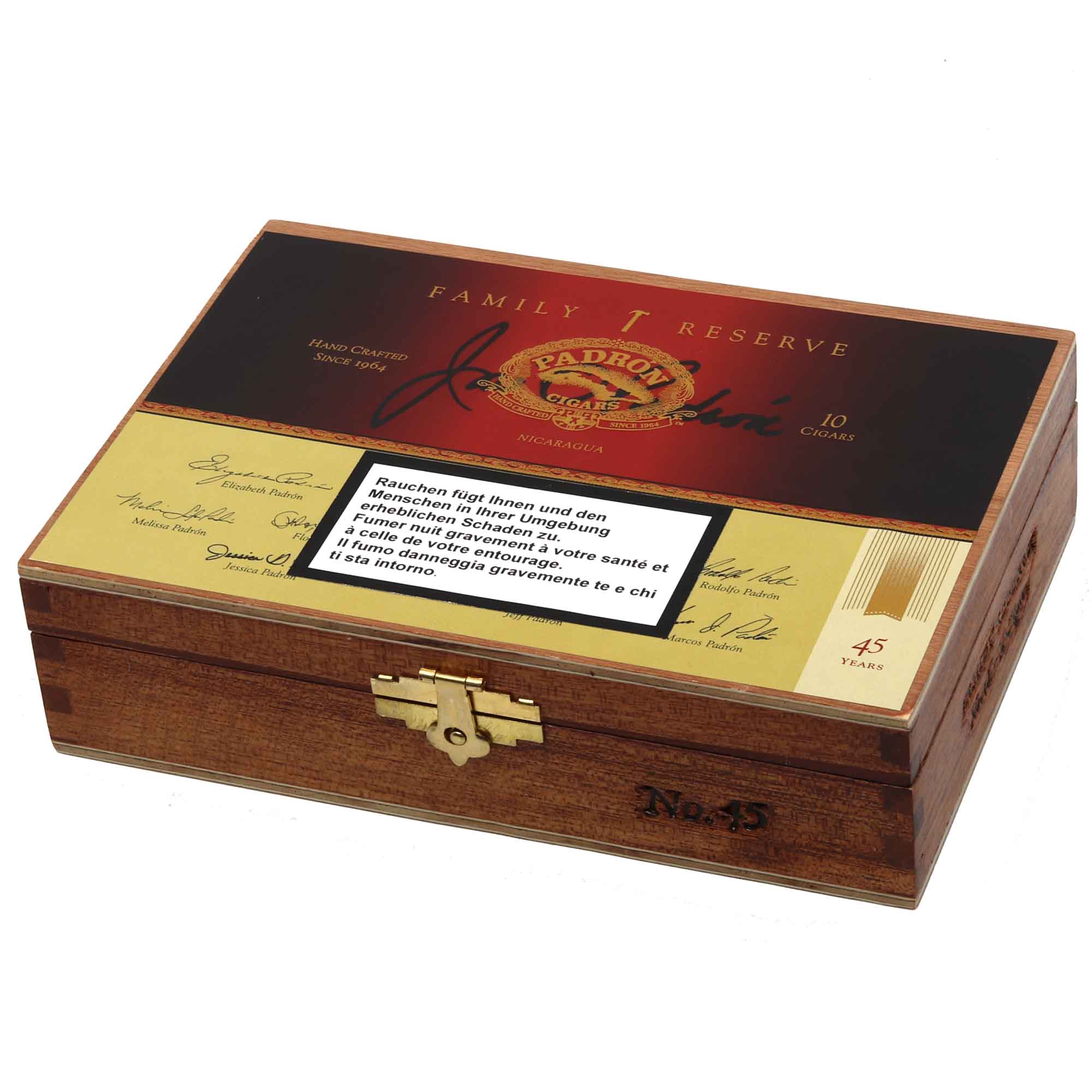 padron-family-reserve-no-45-10s Padron Family Reserve No. 45 Natural