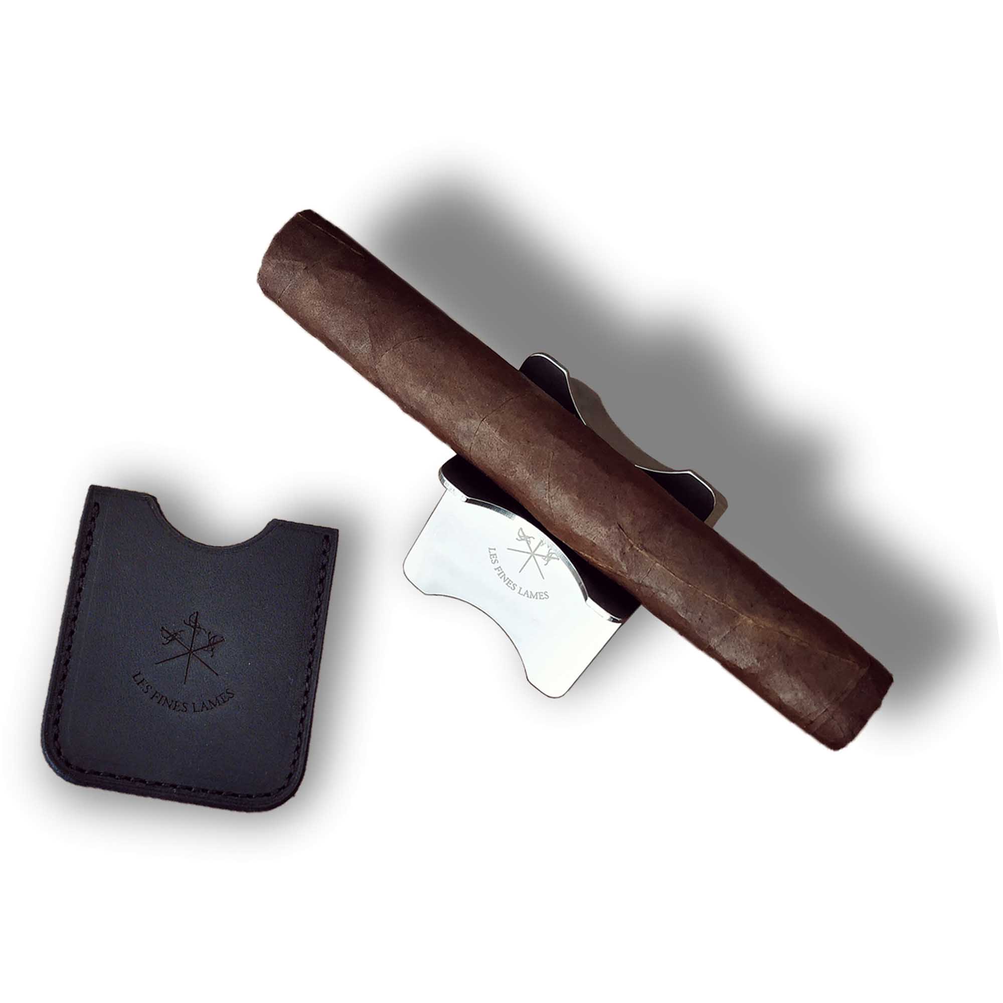 Les Fines Lames cigar-stand-black-01 Les Fines Lames Présentoir à cigares BLACK