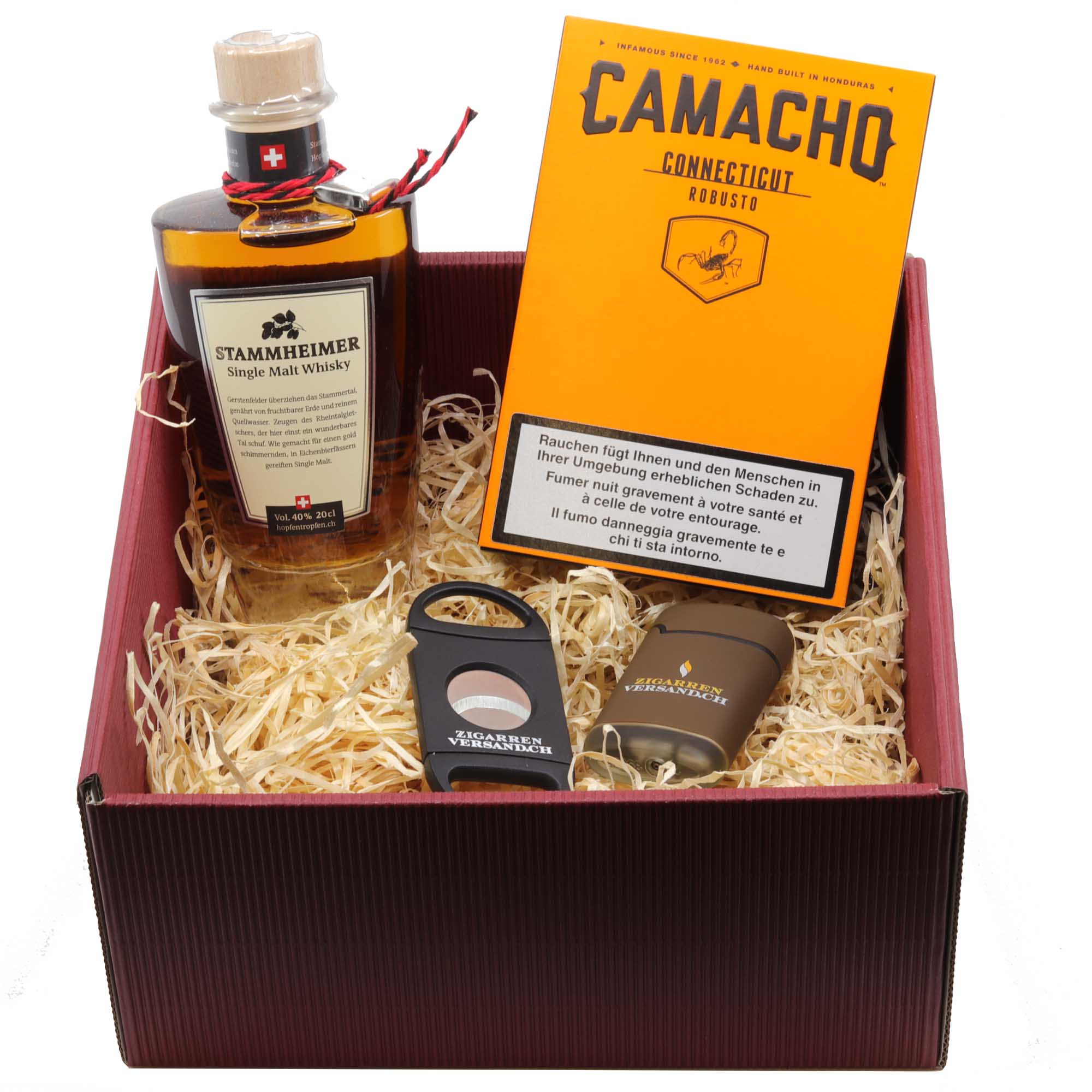 Premium Geschenkset Camacho Cigars