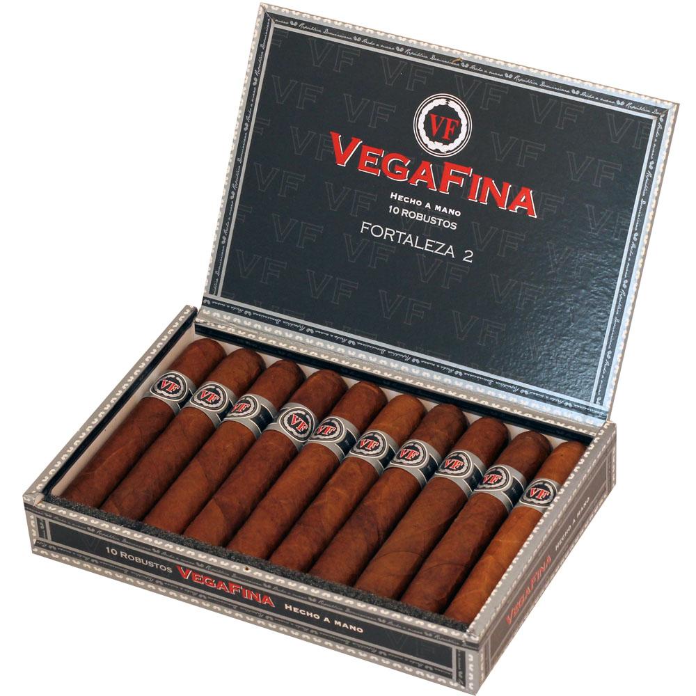 vegafina_fortaleza2_robusto10s-1gKYAWtqWt0Eau Vega Fina Fortaleza 2 Robusto - Coffret de 10 cigares