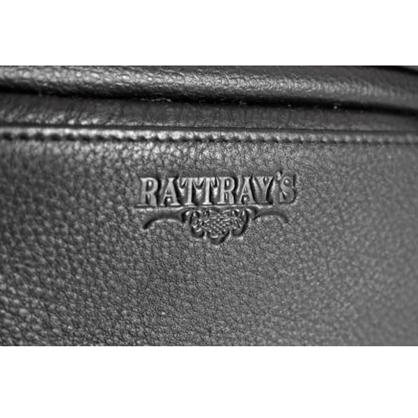 Rattray's 3 pipe bag black leather PB2