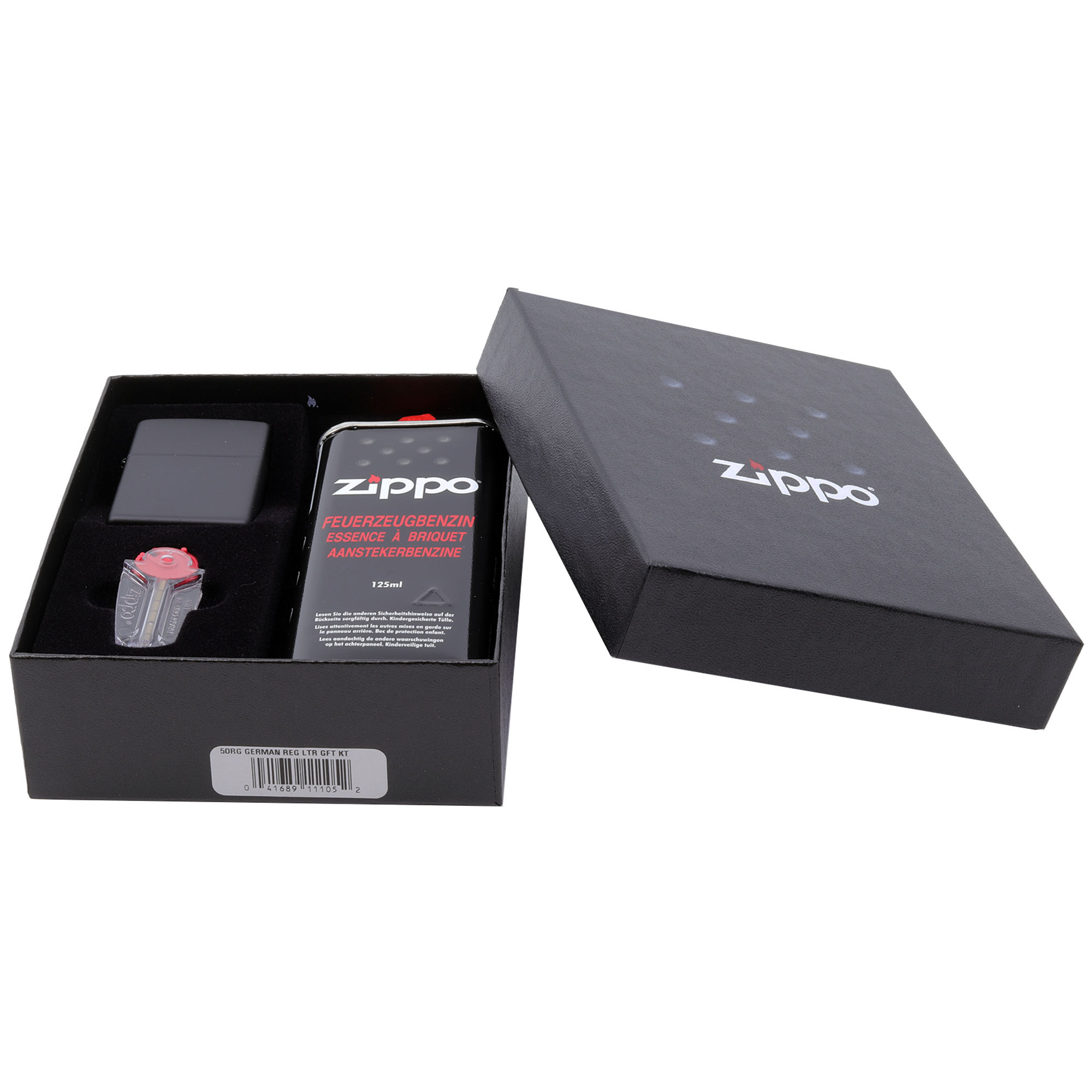 Zippo Chrome Black Matte