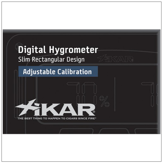 xikar_igrometro_833xi_zus1 Igrometro Xikar 833XI rettangolare