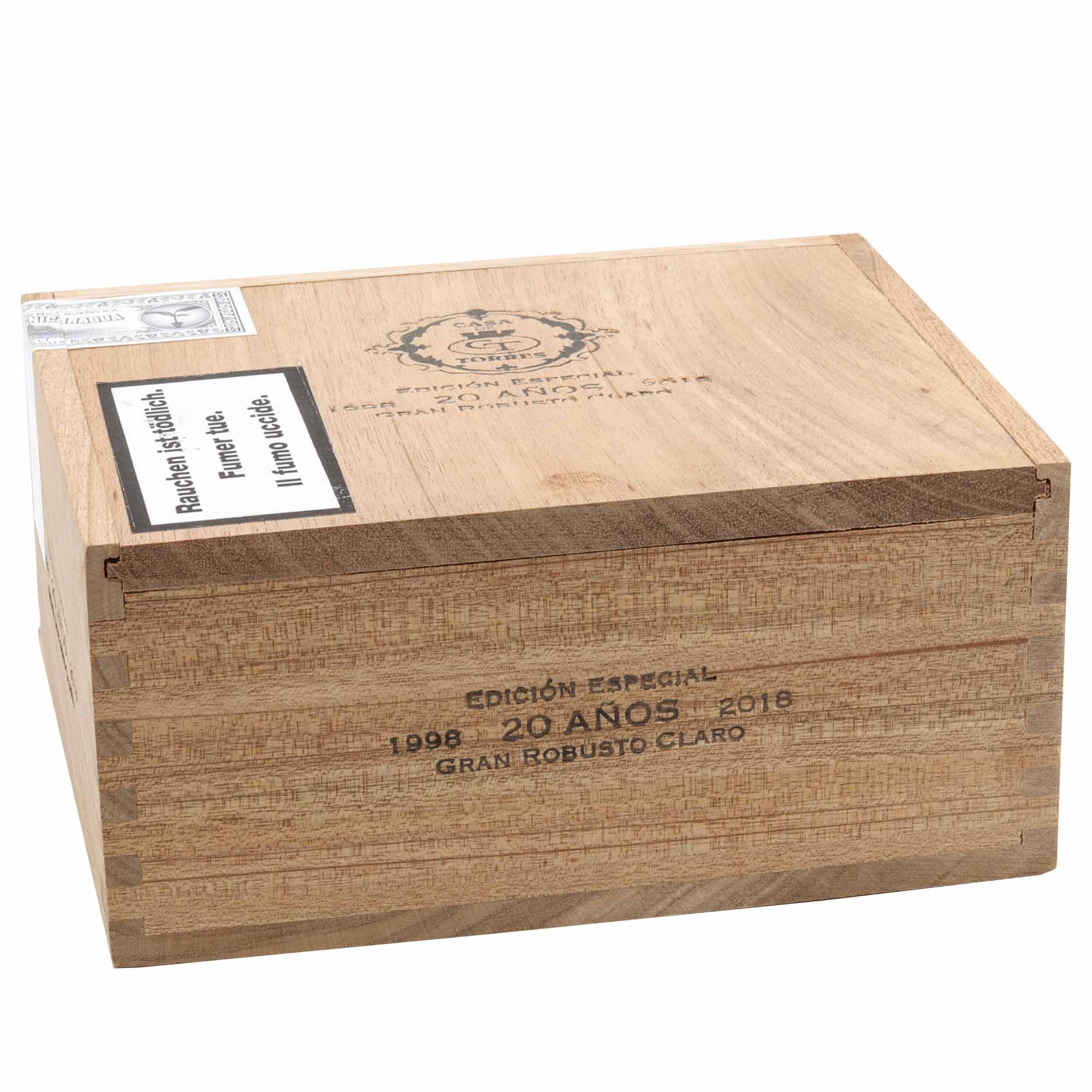 Casa-de-torres-20-anos-gran-robusto-coffret Casa de Torres 20 Años Gran Robusto