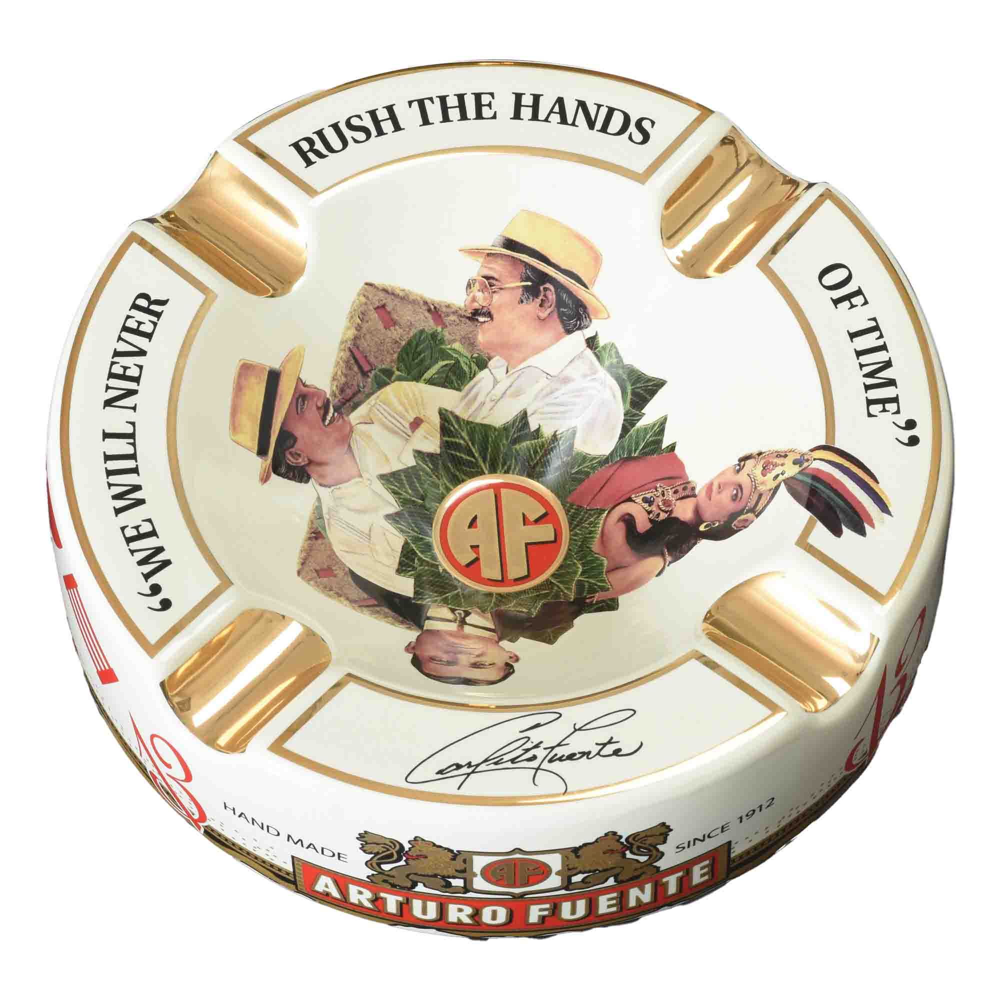 Arturo Fuente Hands of Time Aschenbecher Crème Arturo Fuente Hands of Time Aschenbecher Crème